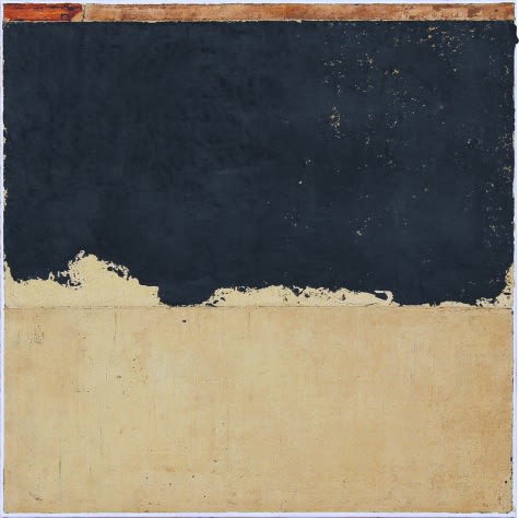 Dibujo, 2011, calco in caucci&ugrave; e gomma acrilica su tela, cm 55X55