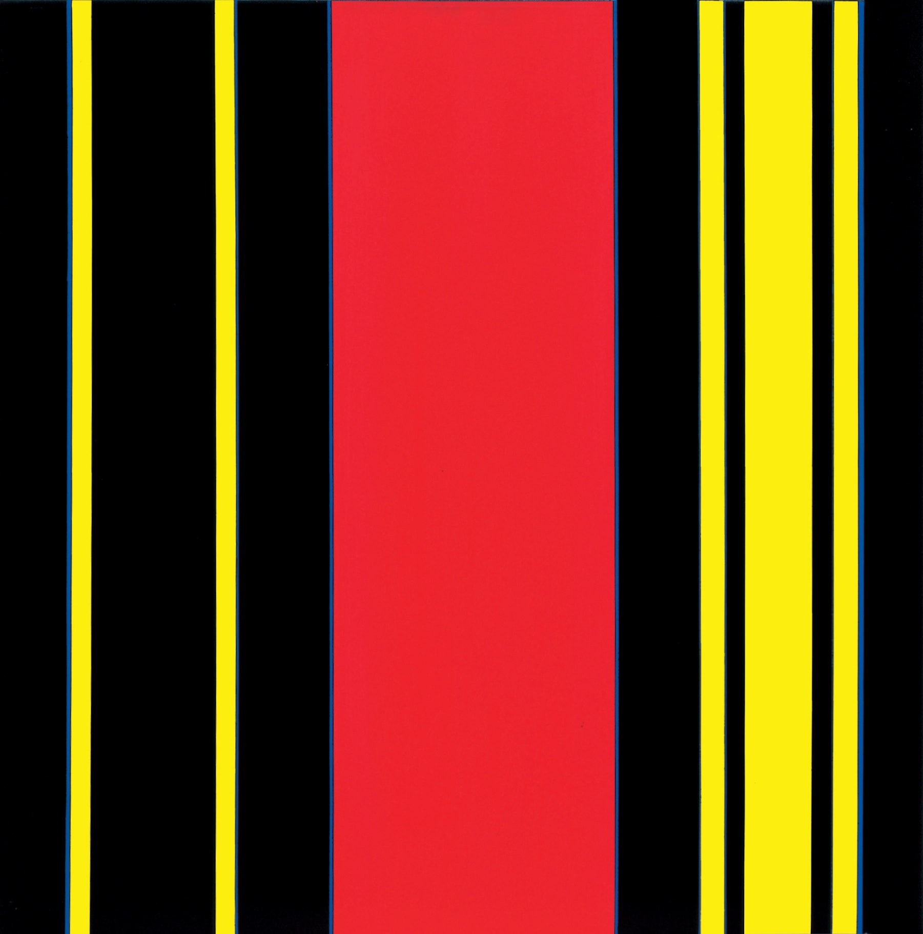 Gleichzeitig, 1974, acrilico su tela, cm 80X80