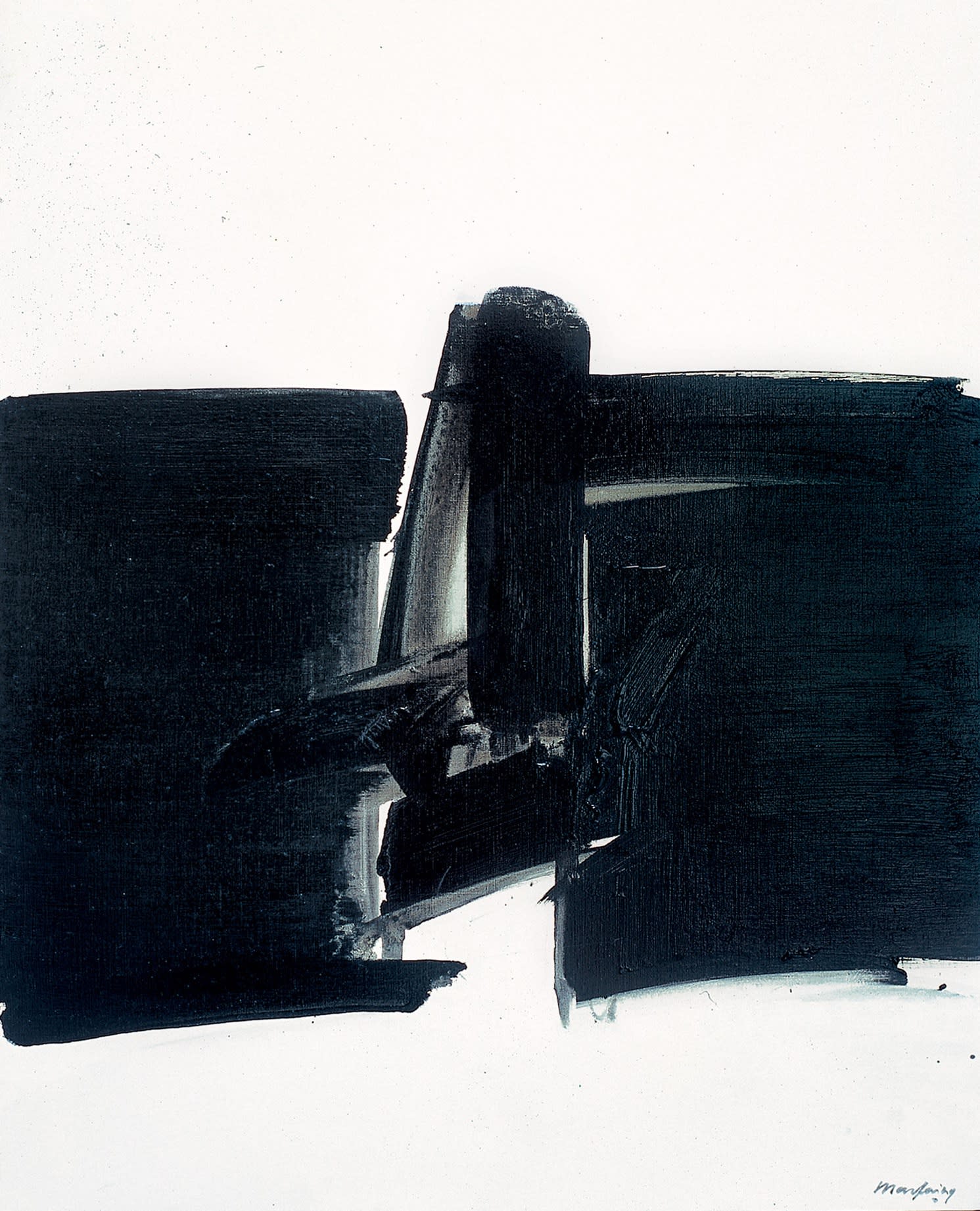 André Marfaing, 1974, fevrier 74-4, acrilico su tela, cm 100x81