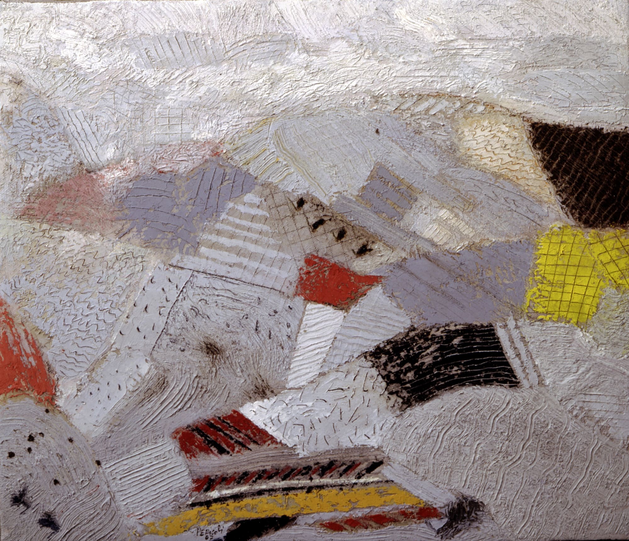 Vista sulle colline, 2007, olio su tela, cm 30x35