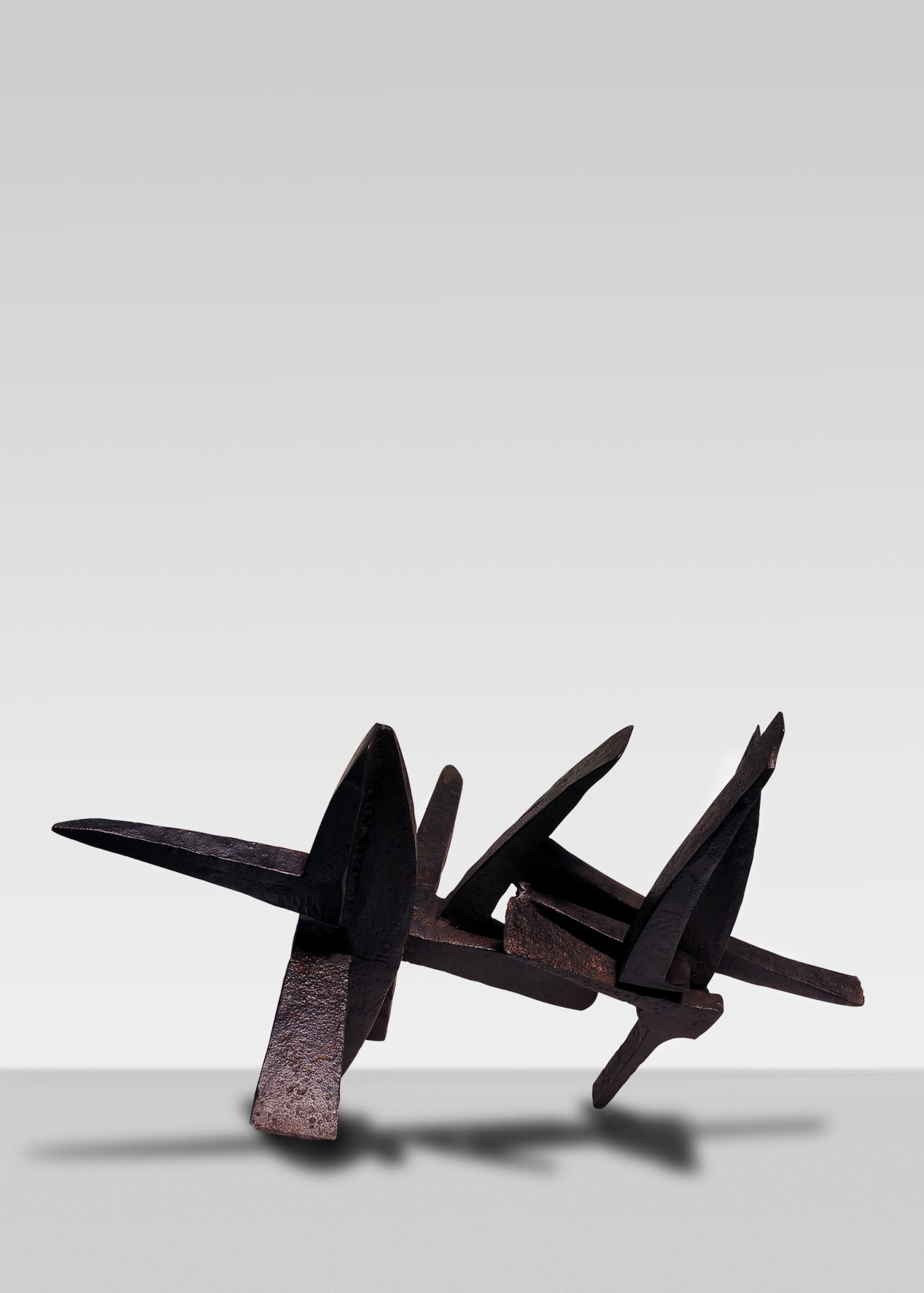 Opus 18 Roma, 1958, ferro forgiato e saldato, cm 32x56x42