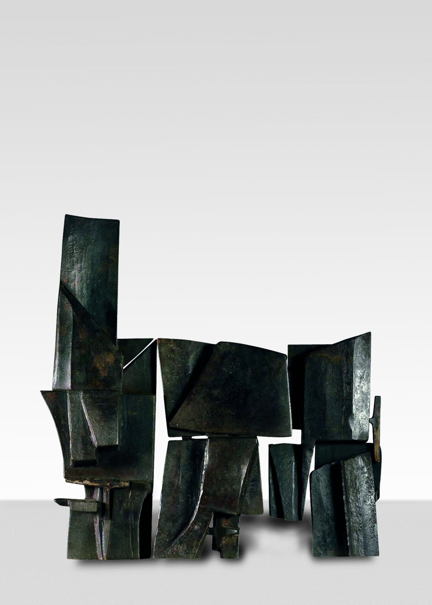 Opus 20 Roma, 1958, ferro forgiato e saldato, cm 75x74x16