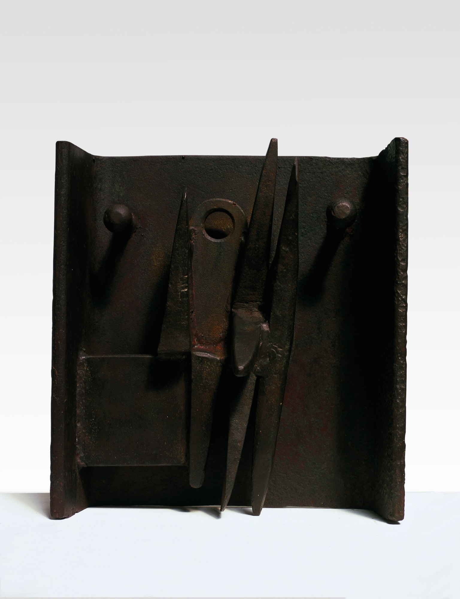 Opus 23 Roma, 1958, ferro forgiato e saldato, cm 33x30x16