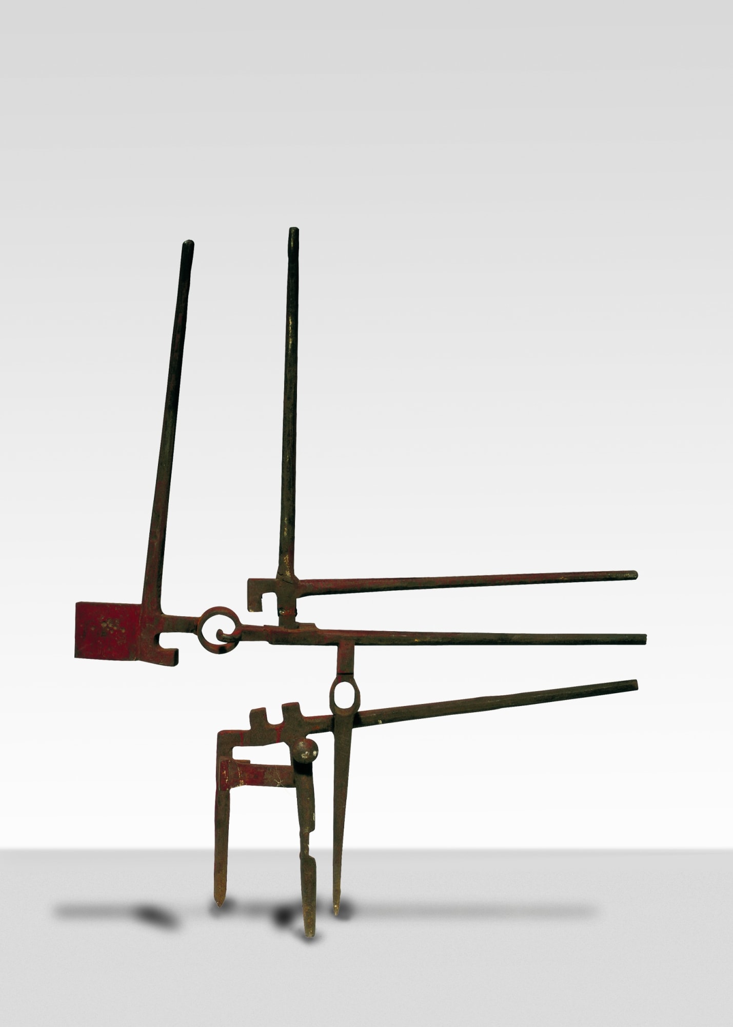 Opus 7 bis Roma, 1957, ferro forgiato e saldato, cm 123x101x90