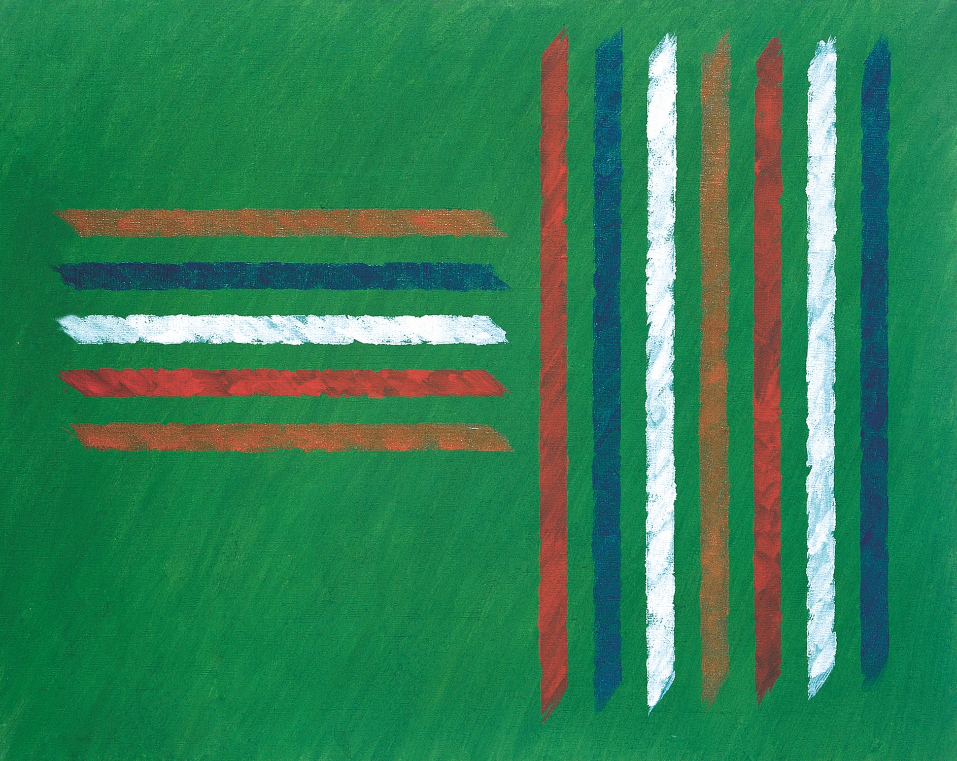 Piero Dorazio, Tuttuno, 1965, olio su tela, cm 73x92