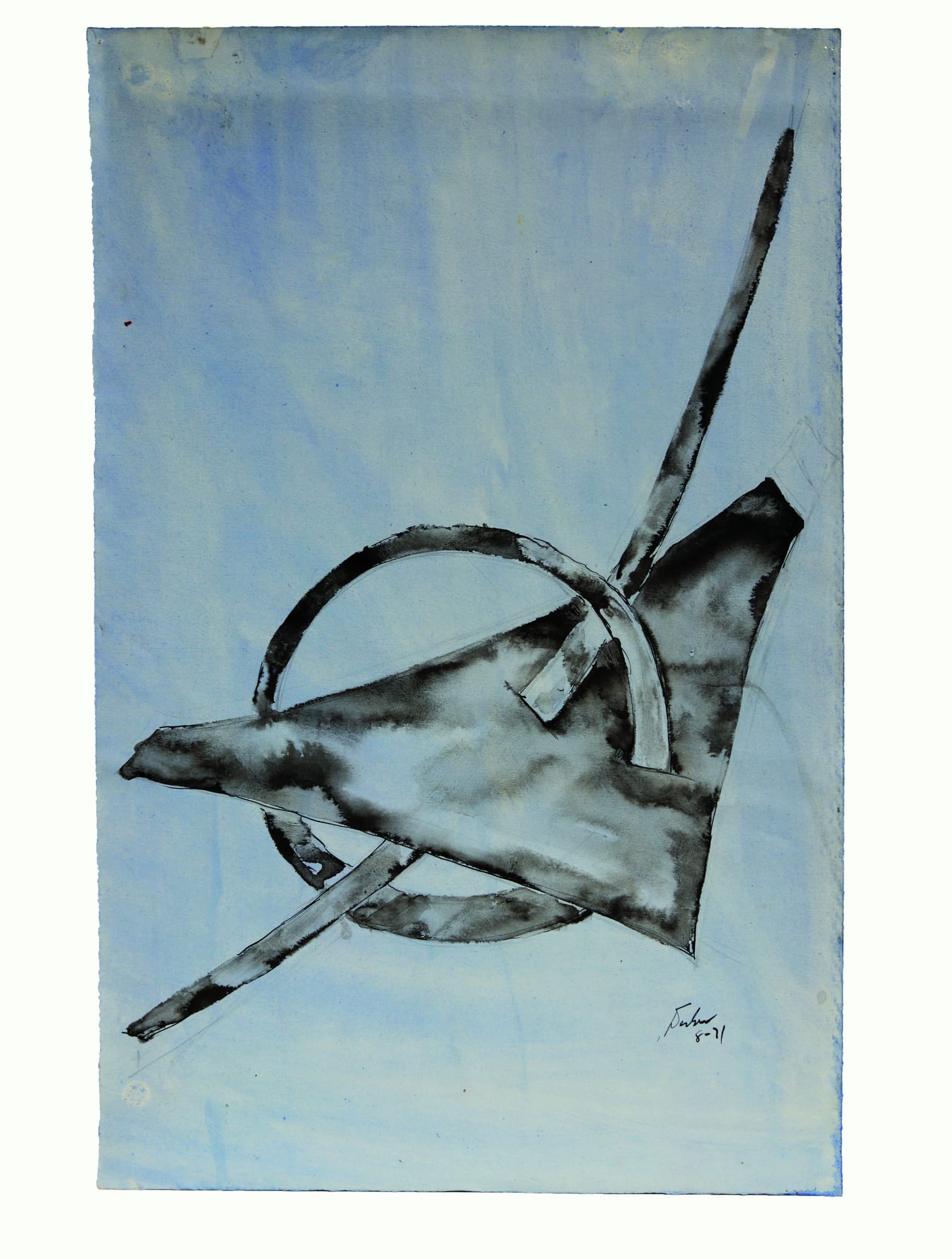 12. Untitled 8/71, 1971, tecnica mista, cm 55X36