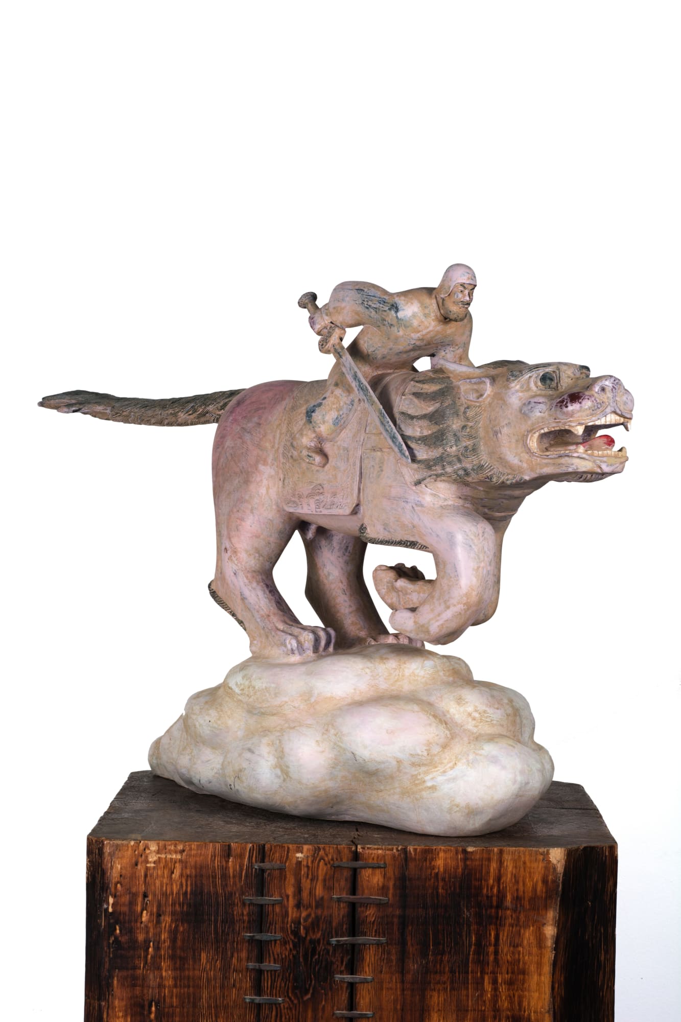 Heaven soldier, 2007-2008, bronzo, cm 66x110x38.