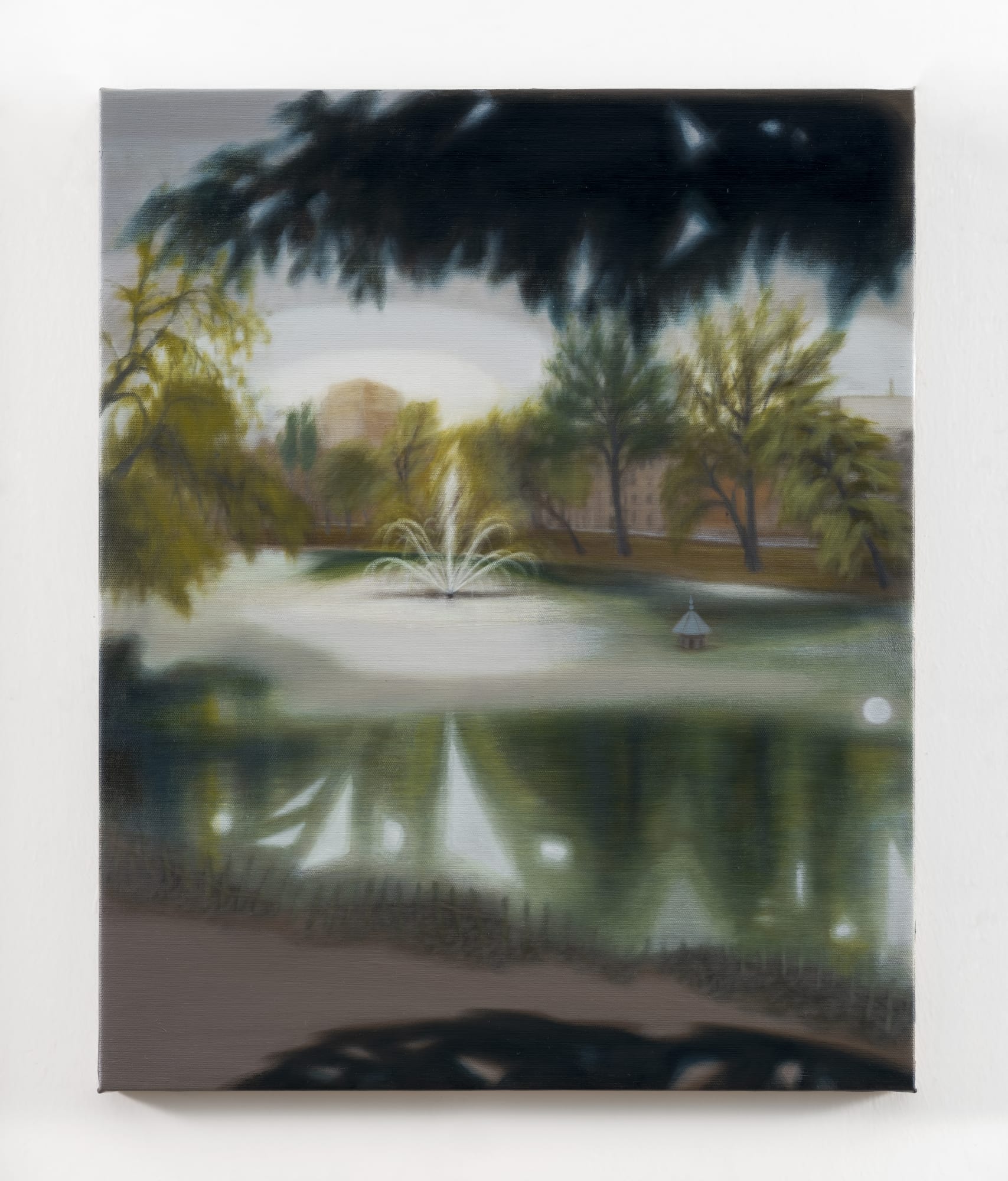 Pond near the cafe, 2023