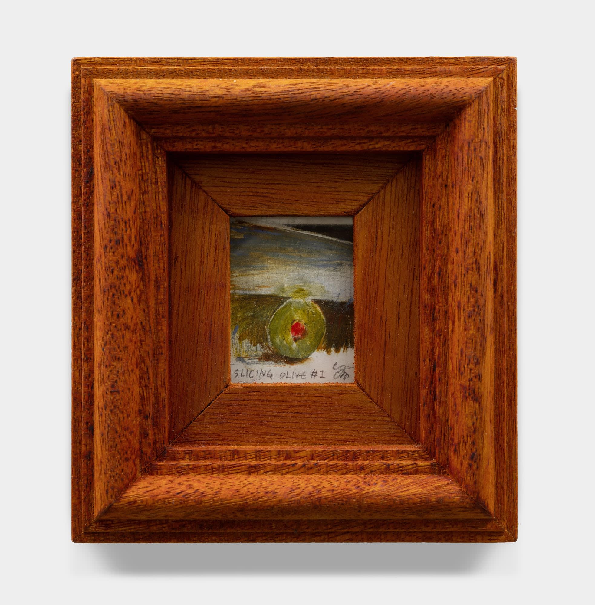 Slicing Olive #1, 2024