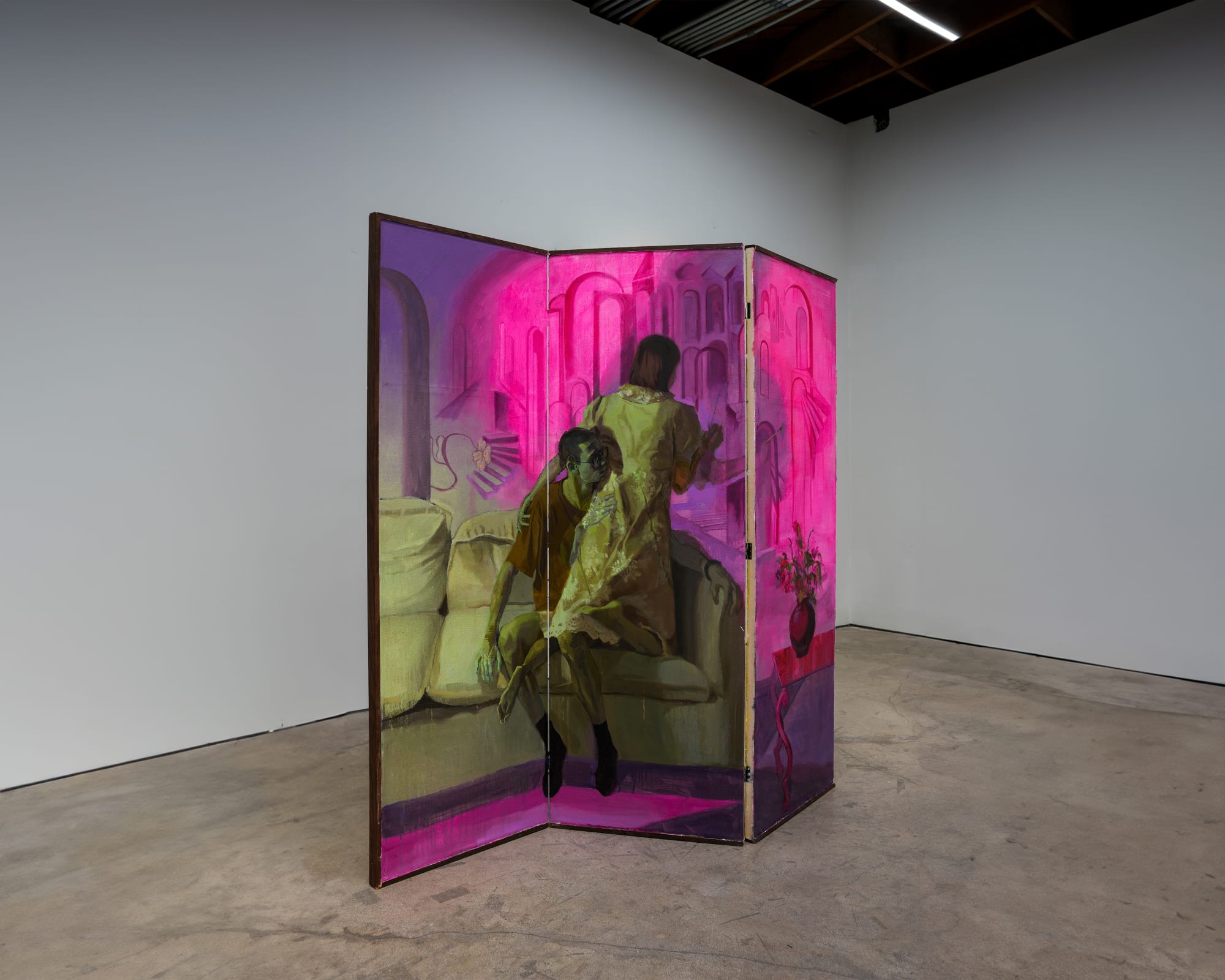 Yongqi Tang Side 1 : Painting the Skin. Side 2 : Painting the Shadow, 2025