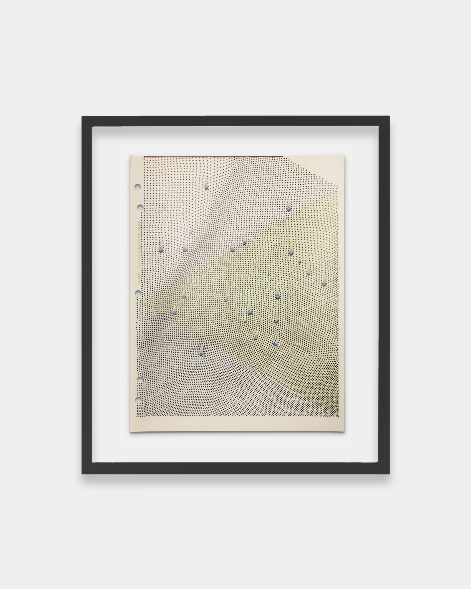 linn meyers Untitled, 2022 Acrylic ink and colored pencil on graph paper 11 x 8.5 in 27.94 x 21.59 cm LM.24.10