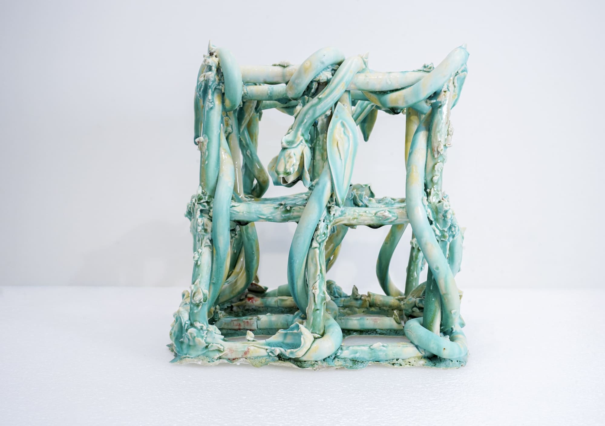 Alex Anderson Rose Ether Cube, 2025