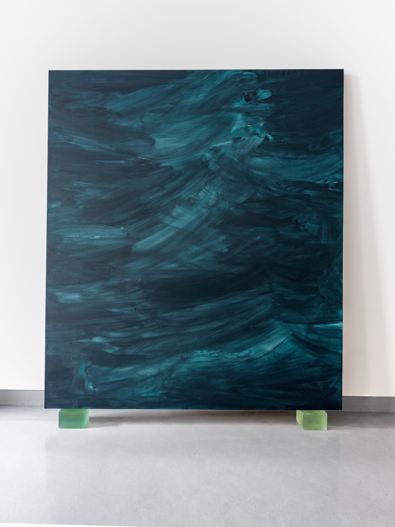 She began to look with her own eyes; to see and to apprehend the deeper undercurrents of life. No longer was she content to "feed upon opinion" when her own soul had invited her. 85" x 96" Acrylic, Resin