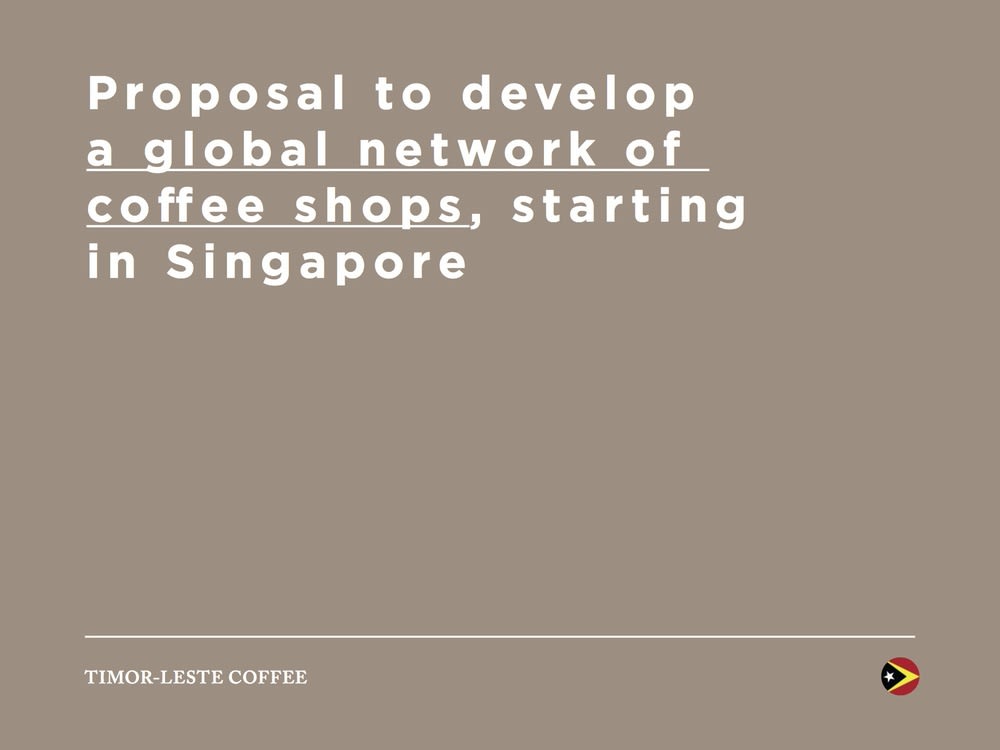Cafe Timor-Leste