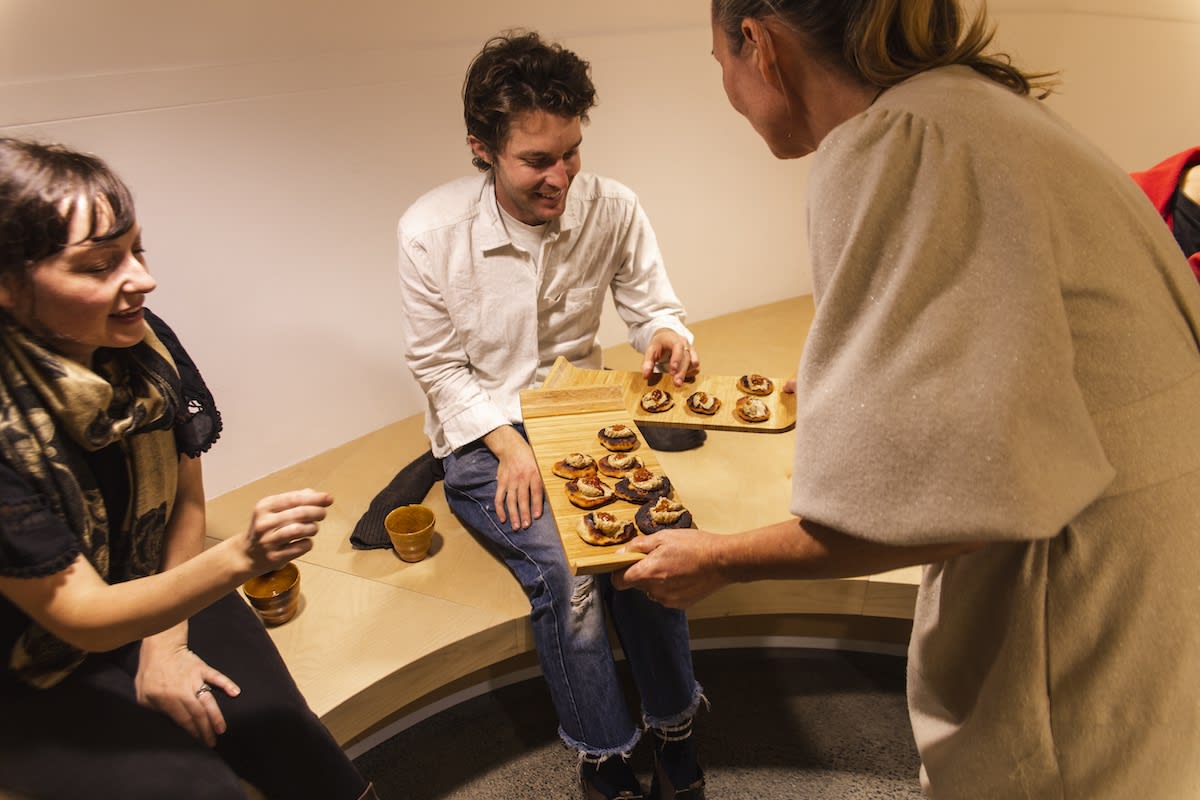 Thank you to chef Guilio Sturla for the Kumera bread recipe.