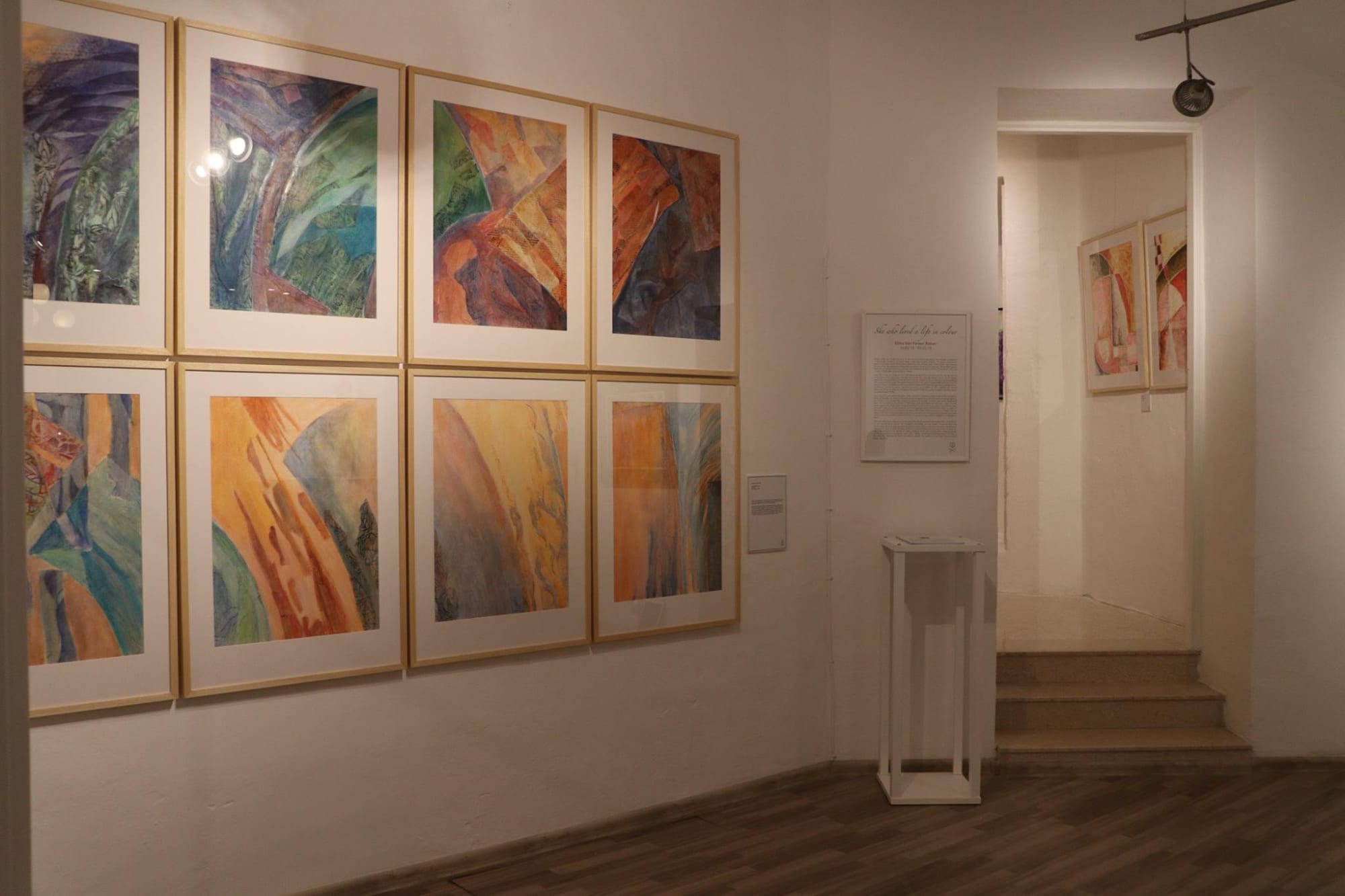 She who lived a life in colour