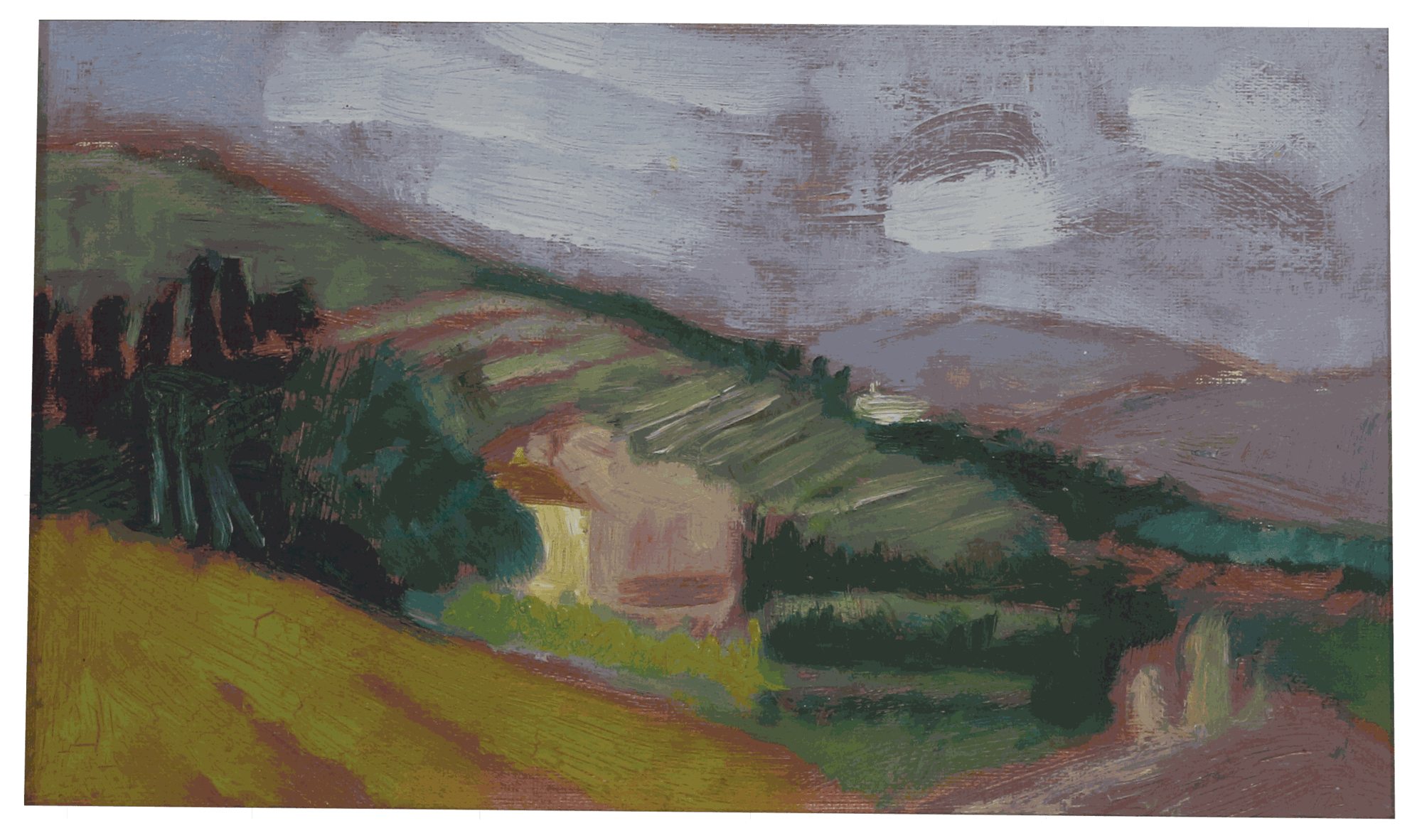 Isabelle Borg, Fields in Italy I, 1994