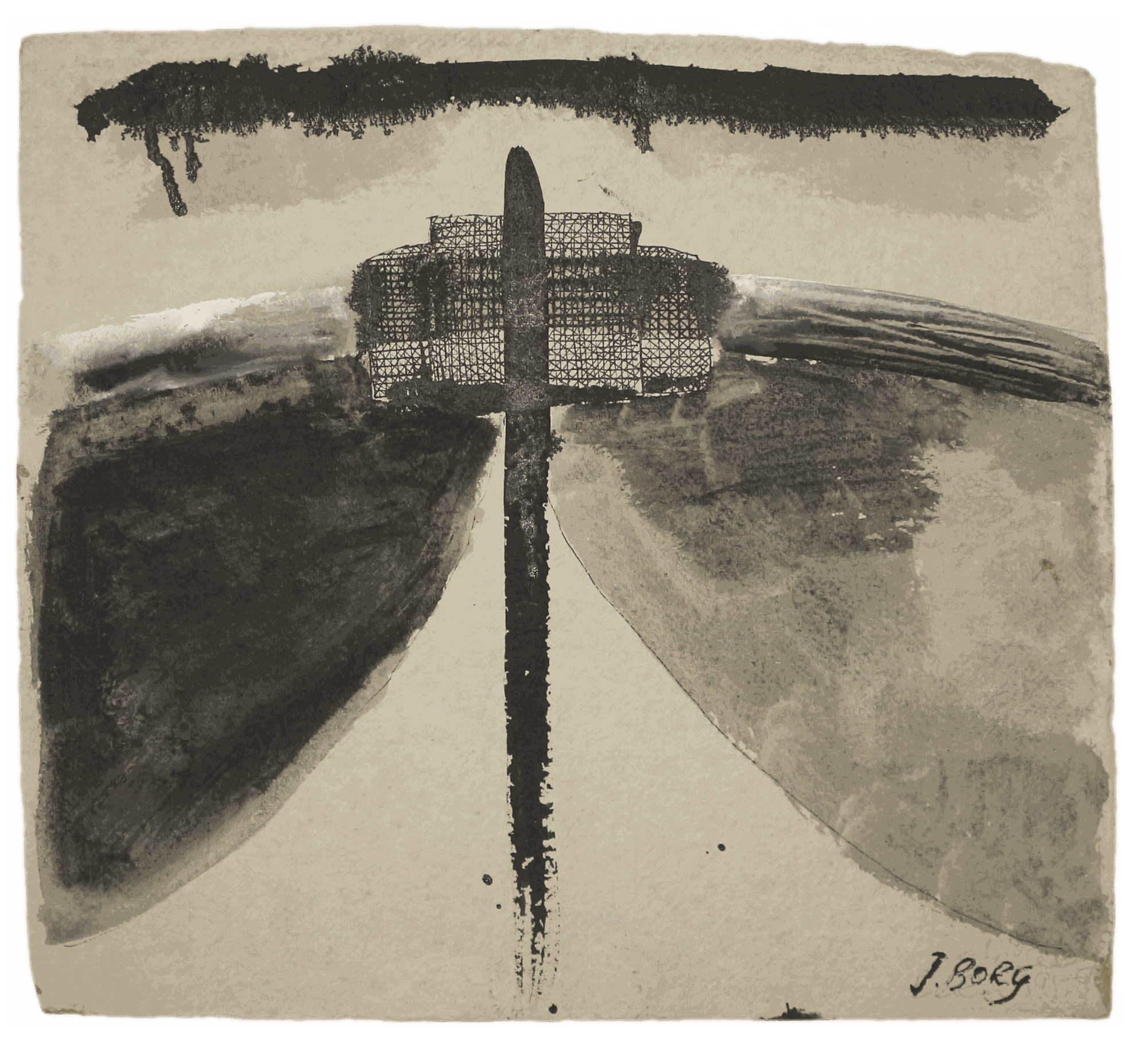 Isabelle Borg, Berlin III – Schloss, 1985