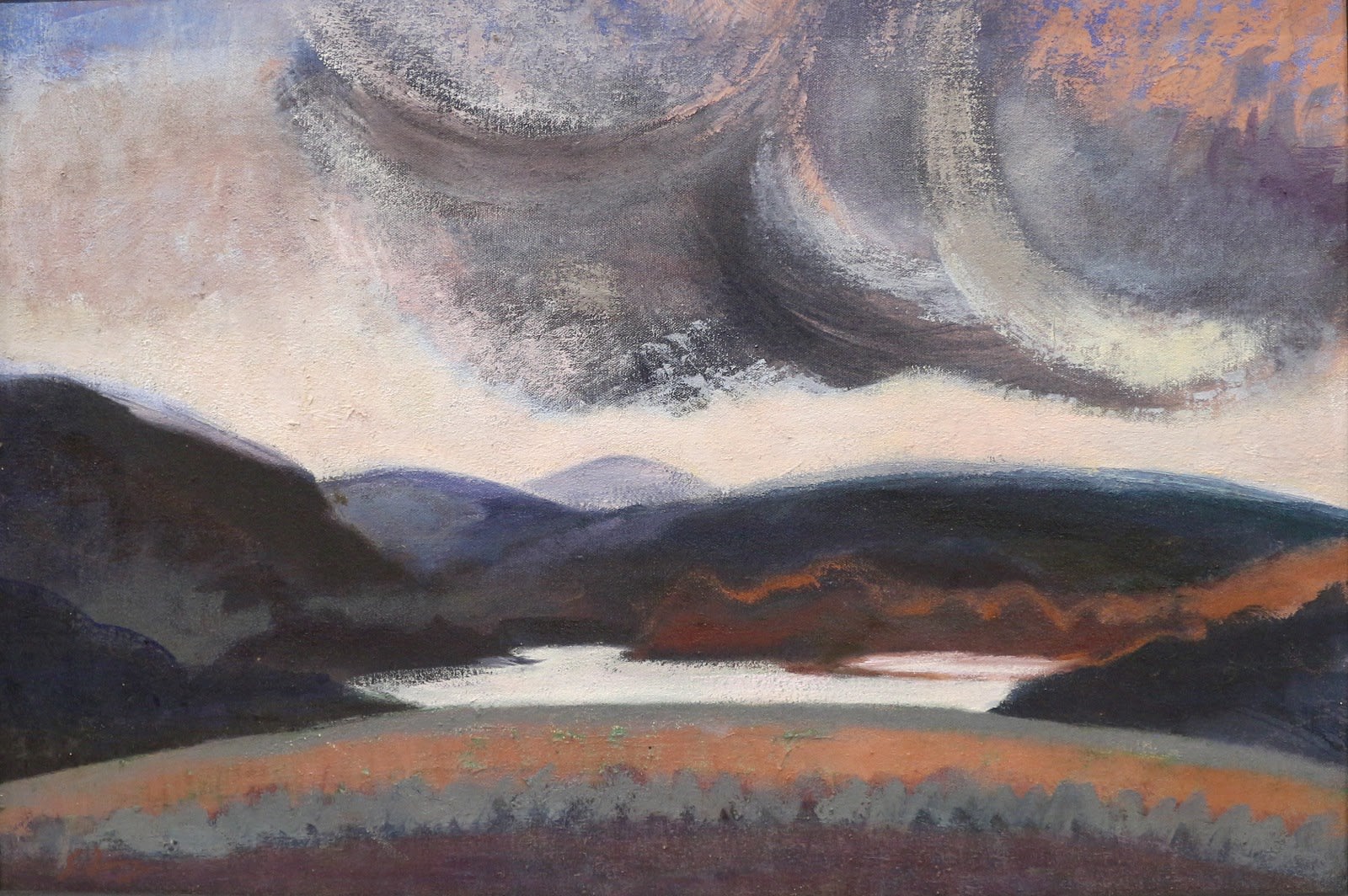 Isabelle Borg, Cooldurragh looking towards Rinneen, 2001