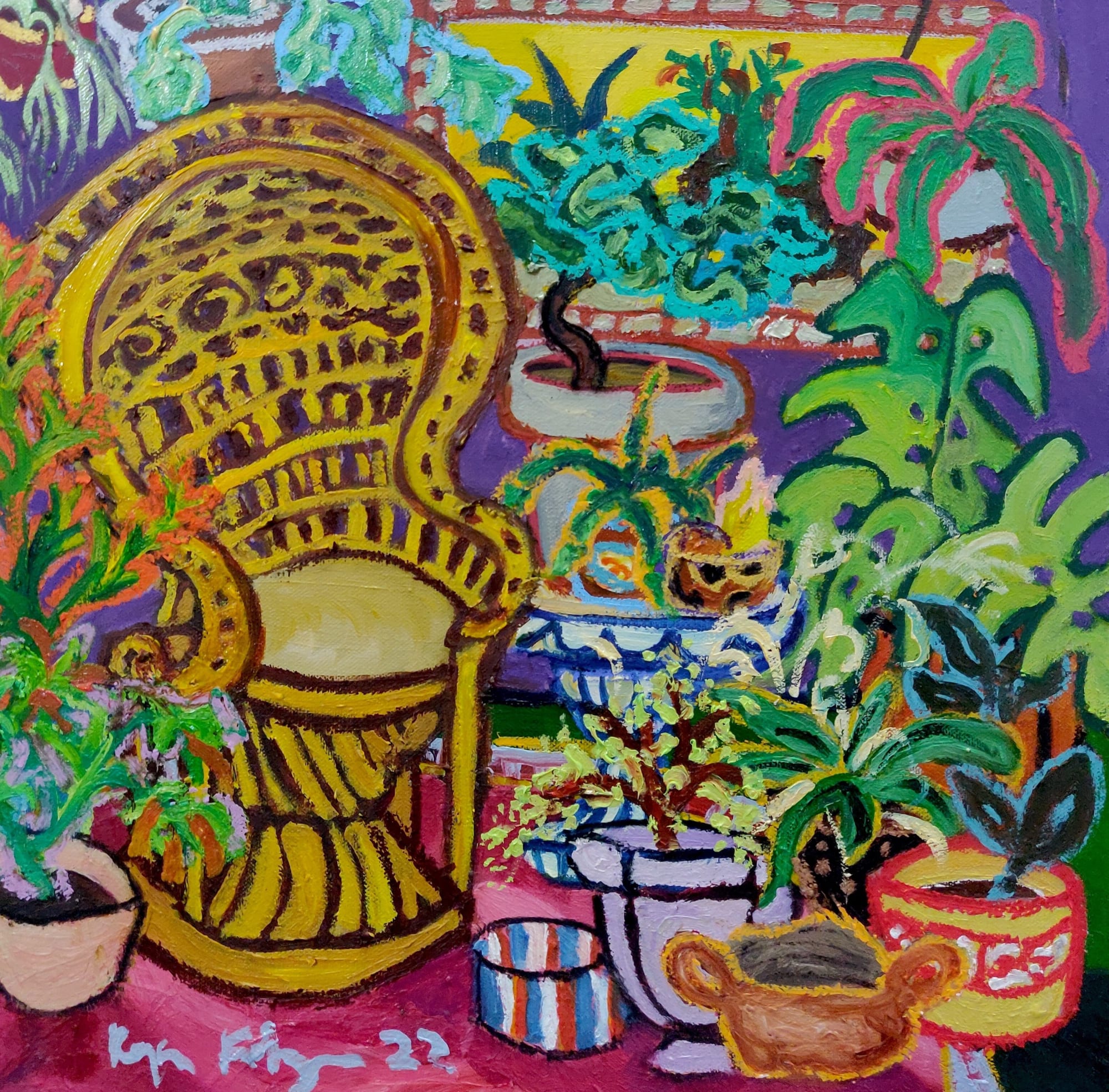 Ryan Falzon, Recycled Peacock Chair, 2022