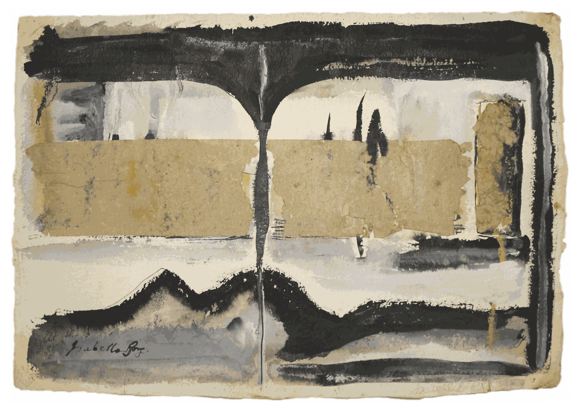 Isabelle Borg, Berlin II – Wall, 1985