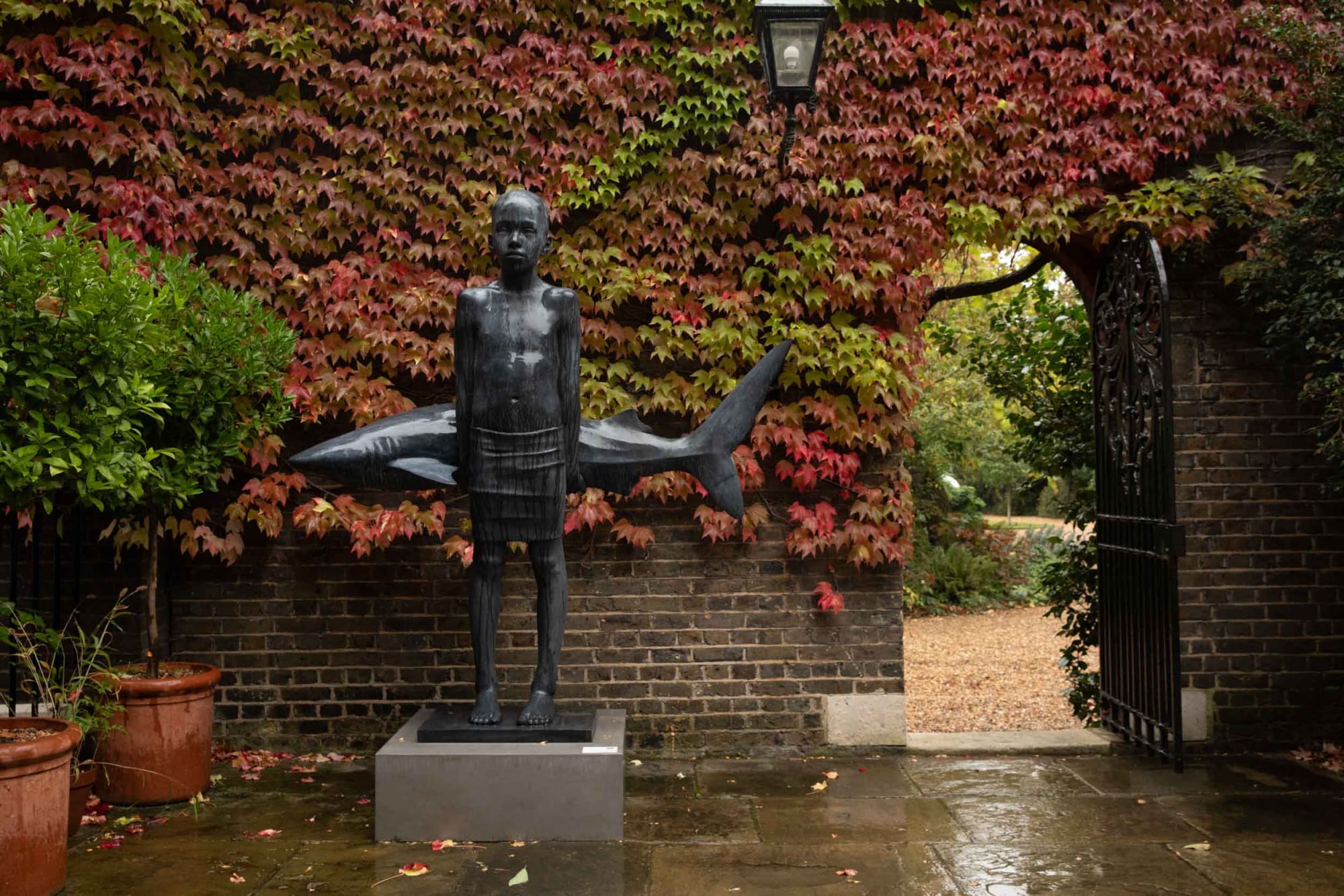 Artwork No. 196 Bronze, patinated, height 240 cmSculpture Garden Sladmore, London, UK, 2024