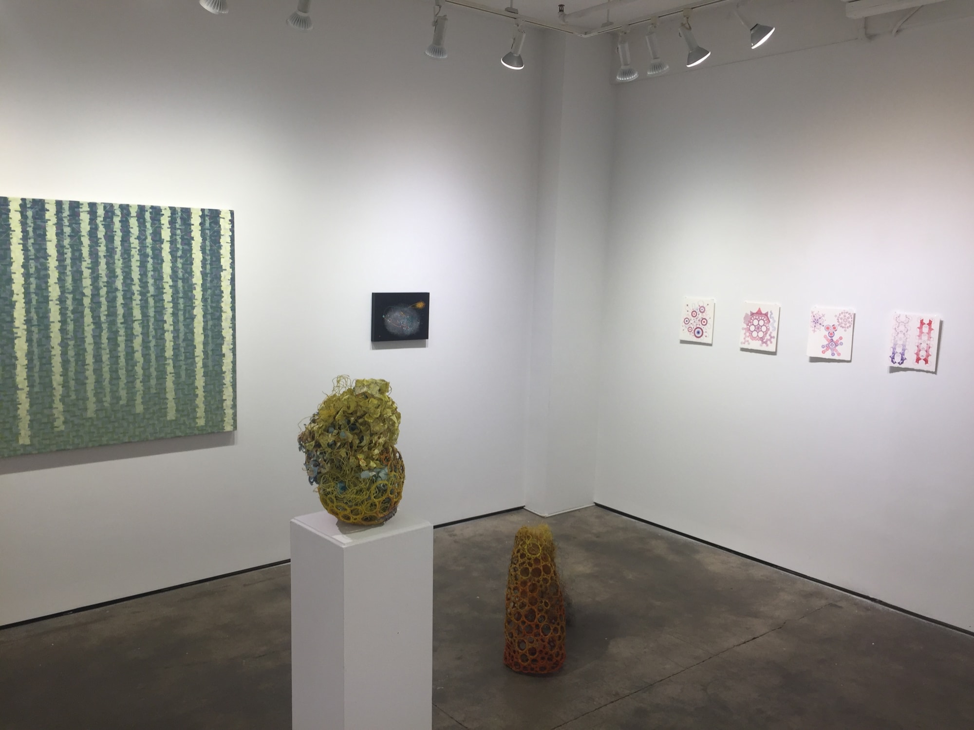 installation photo of Indra'sNet exhibition