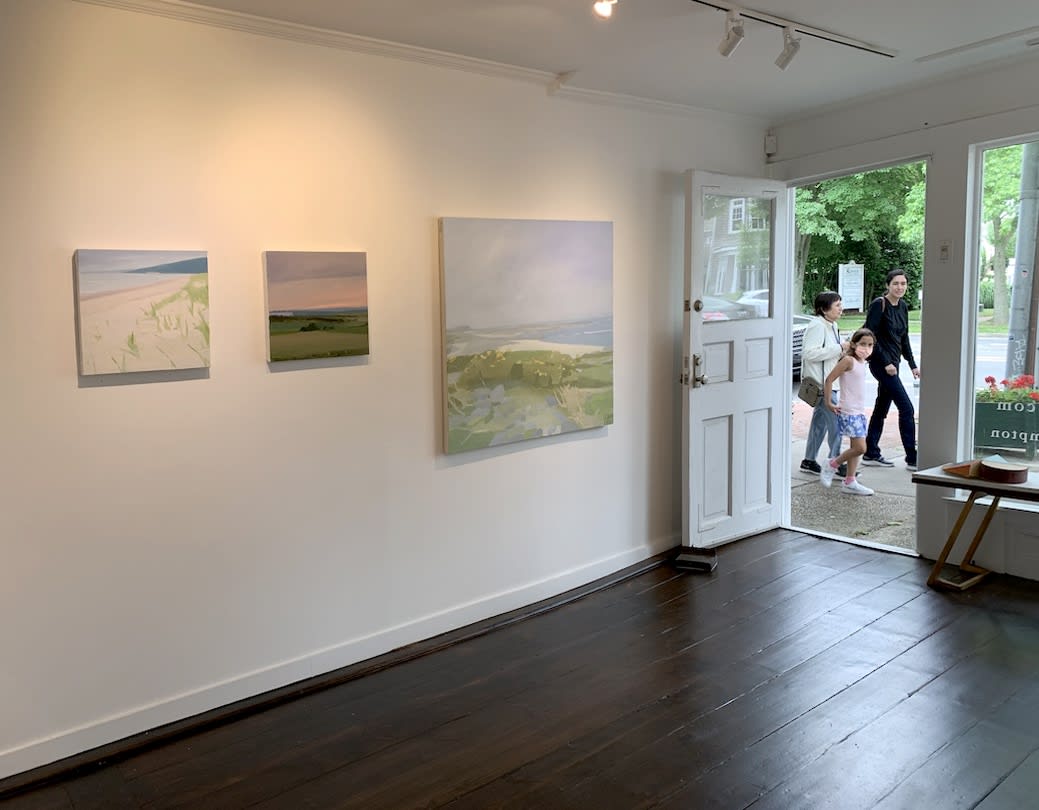 Installation views of exhibition in Kathryn Markel Fine Arts at the Bridgehampton Long Island location