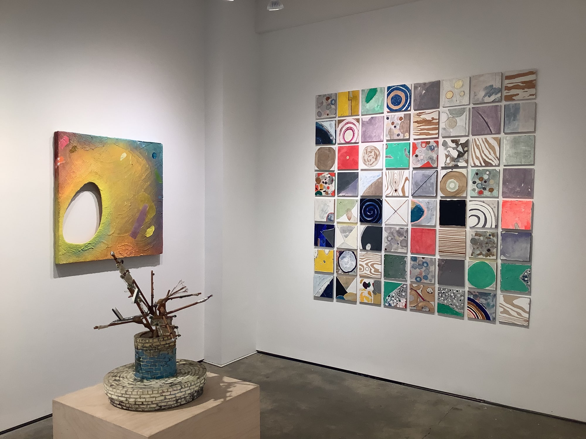 Installation shot of group exhibition "Rough and Ready"