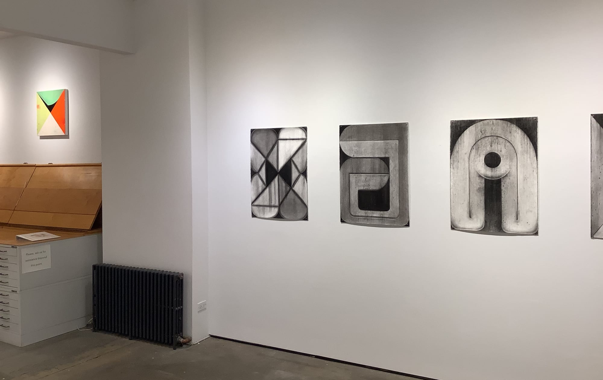 Installation shot of Deborah Zlotsky solo exhibition