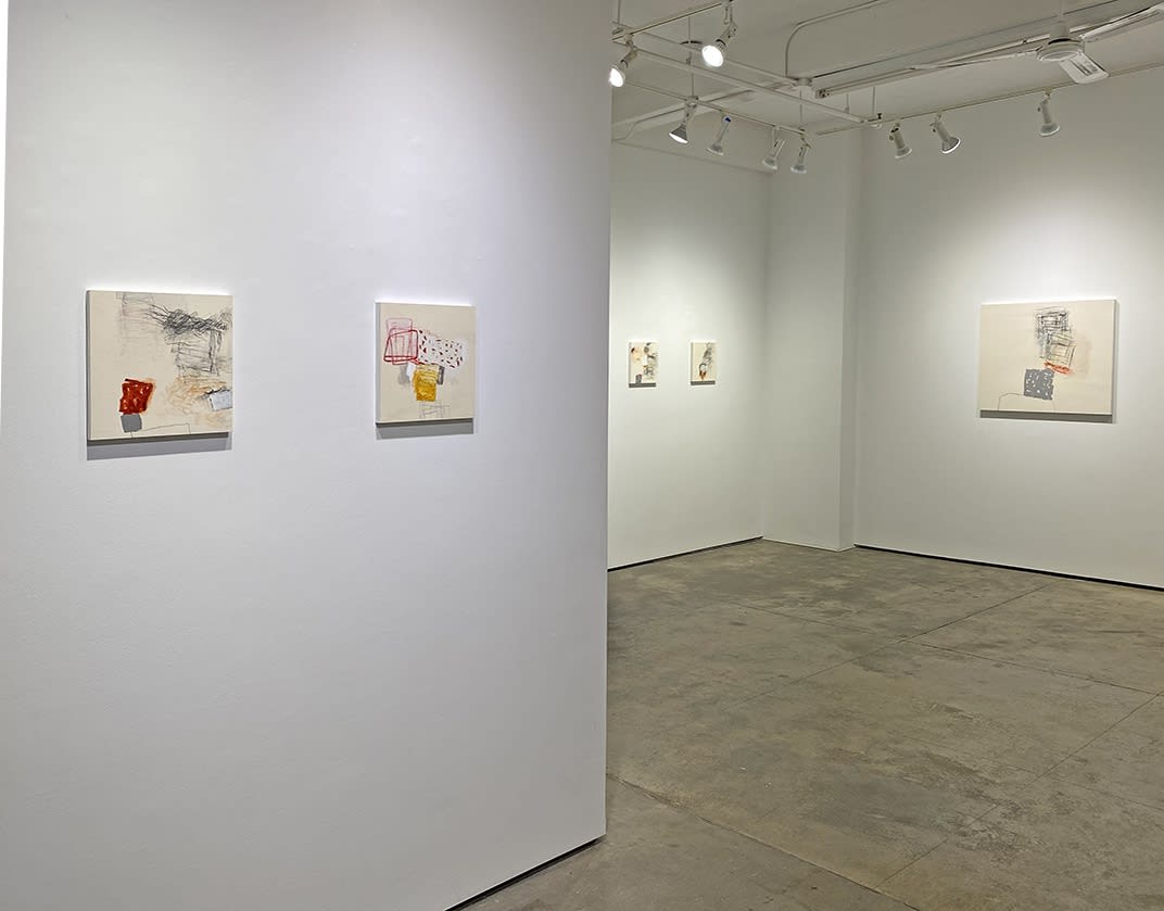 Installation shot of Rocío Rodríguez solo exhibition