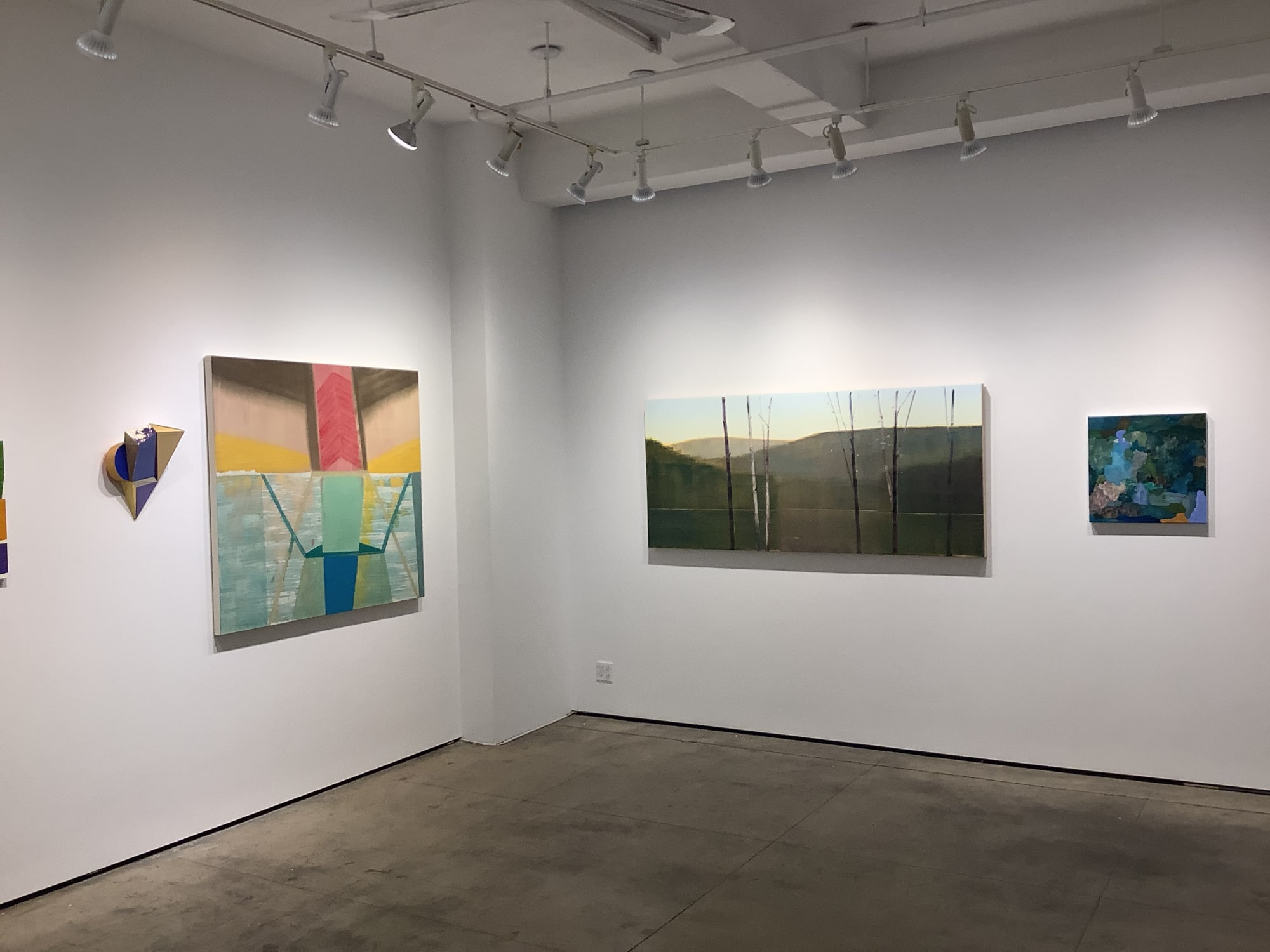 Installation shot from the group exhibition "Odd Couple"