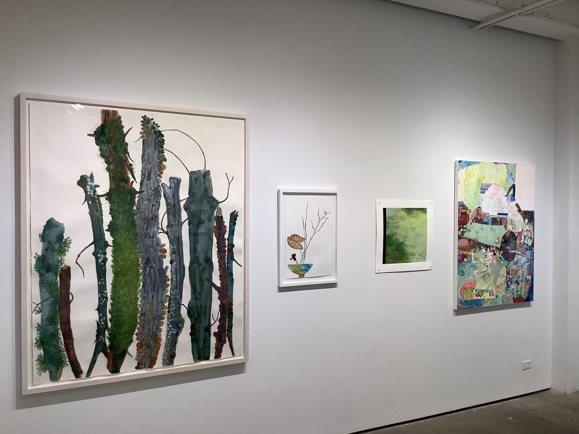 Installation shot from the group exhibition "Odd Couple"