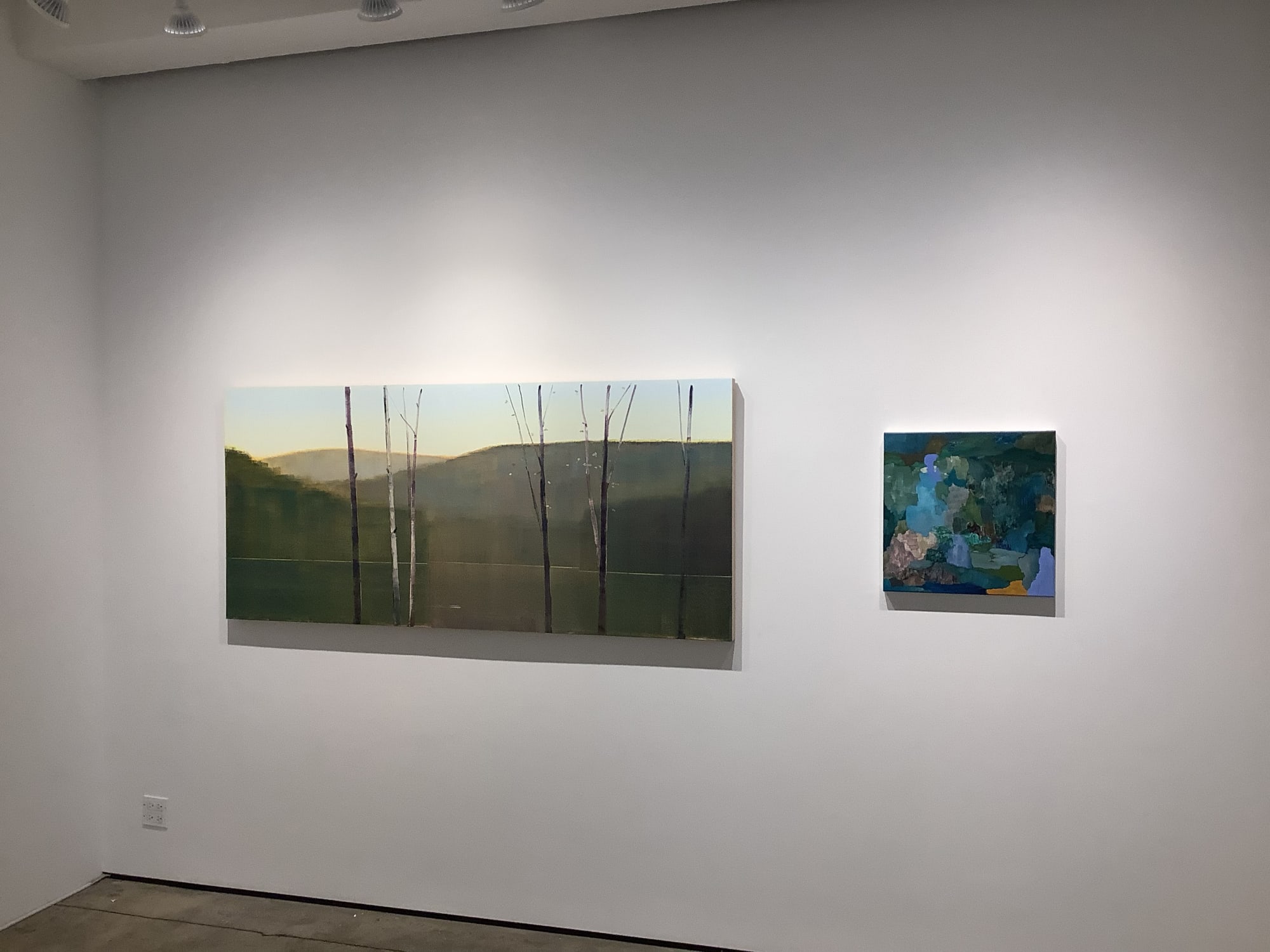 Installation shot from the group exhibition "Odd Couple"