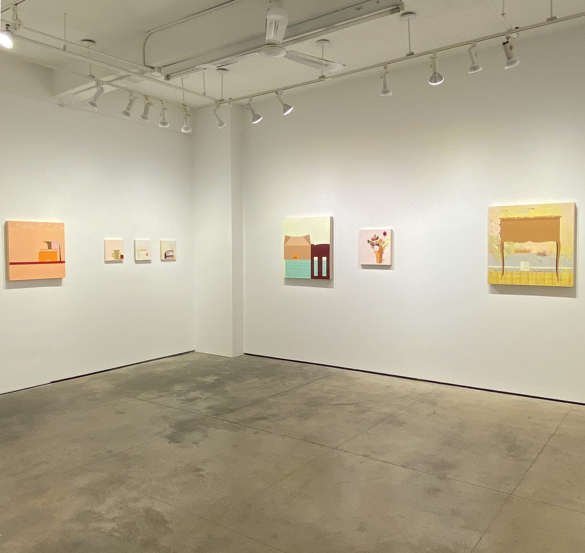 Picture of Sydney Licht's exhibition "At The Edge Of Things" in Kathryn Markel Fine Art Gallery