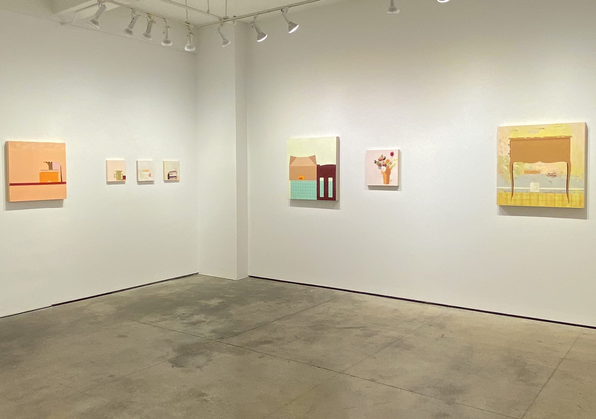 Picture of Sydney Licht's exhibition "At The Edge Of Things" in Kathryn Markel Fine Art Gallery