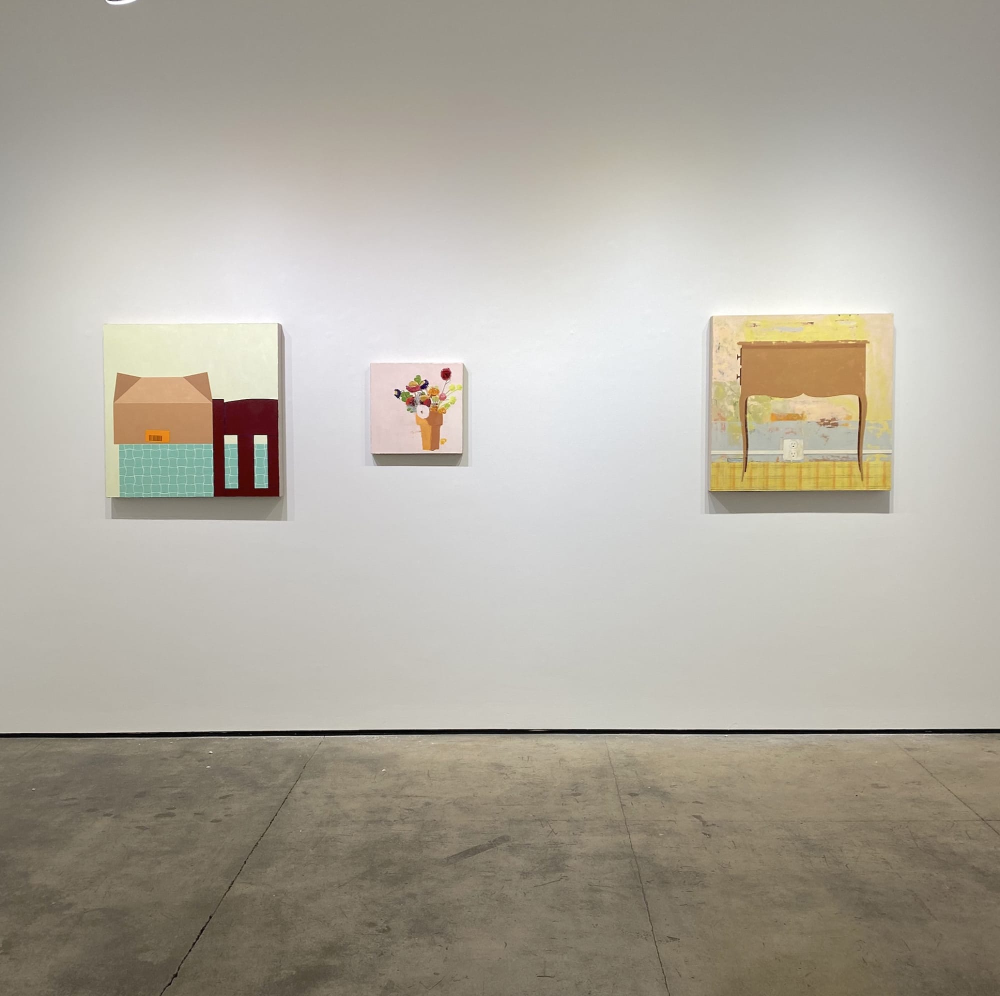 Picture of Sydney Licht's exhibition "At The Edge Of Things" in Kathryn Markel Fine Art Gallery