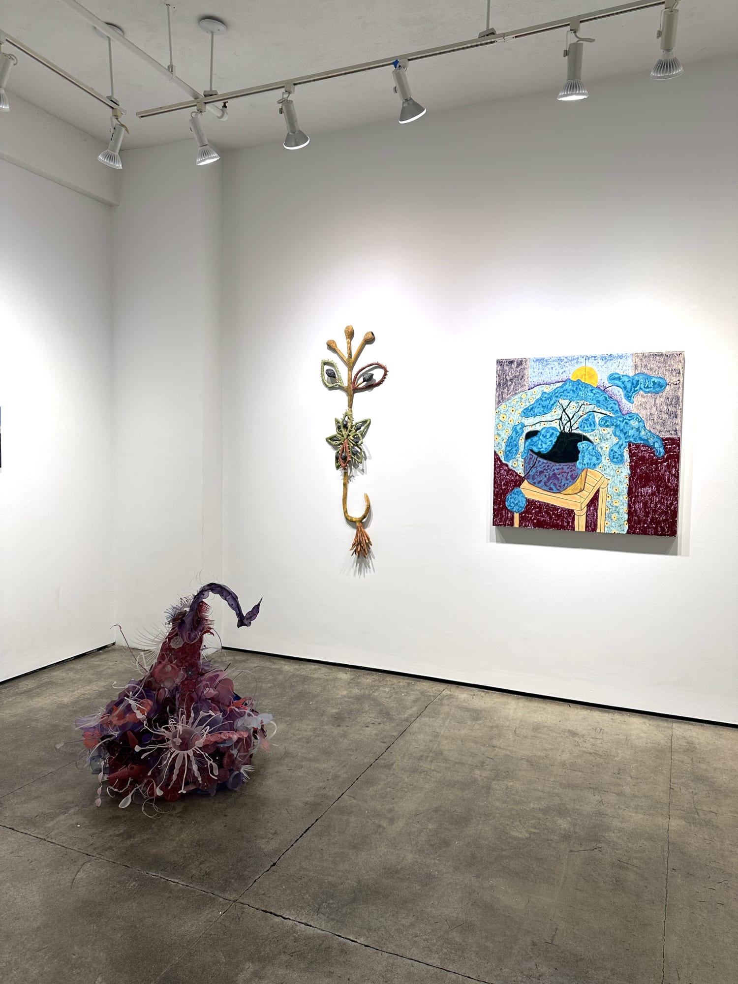 Installation views of an exhibition