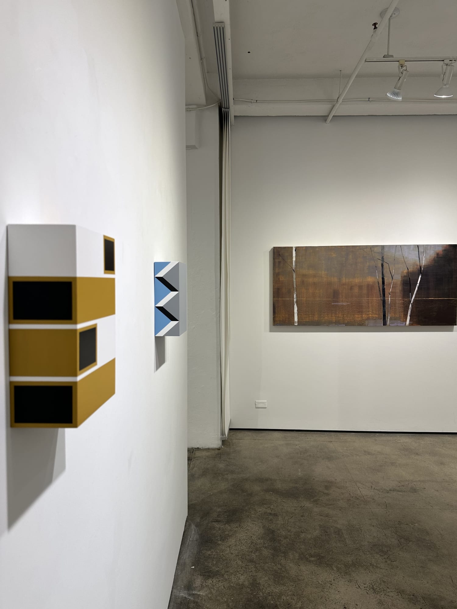 Installation views from "Back To The Hike: Curated By Stephen Pentak" June 2023