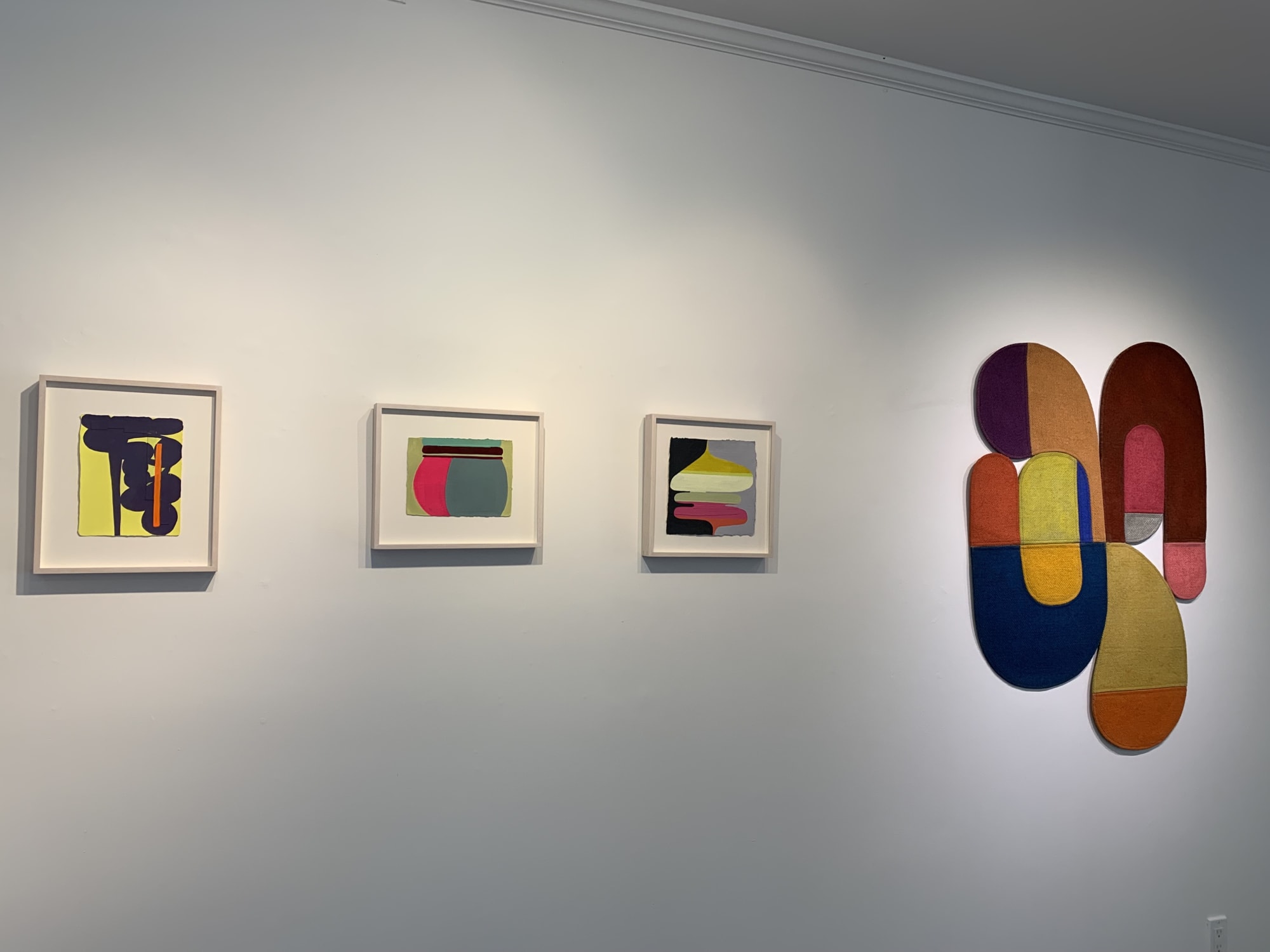 Installation views of an exhibition