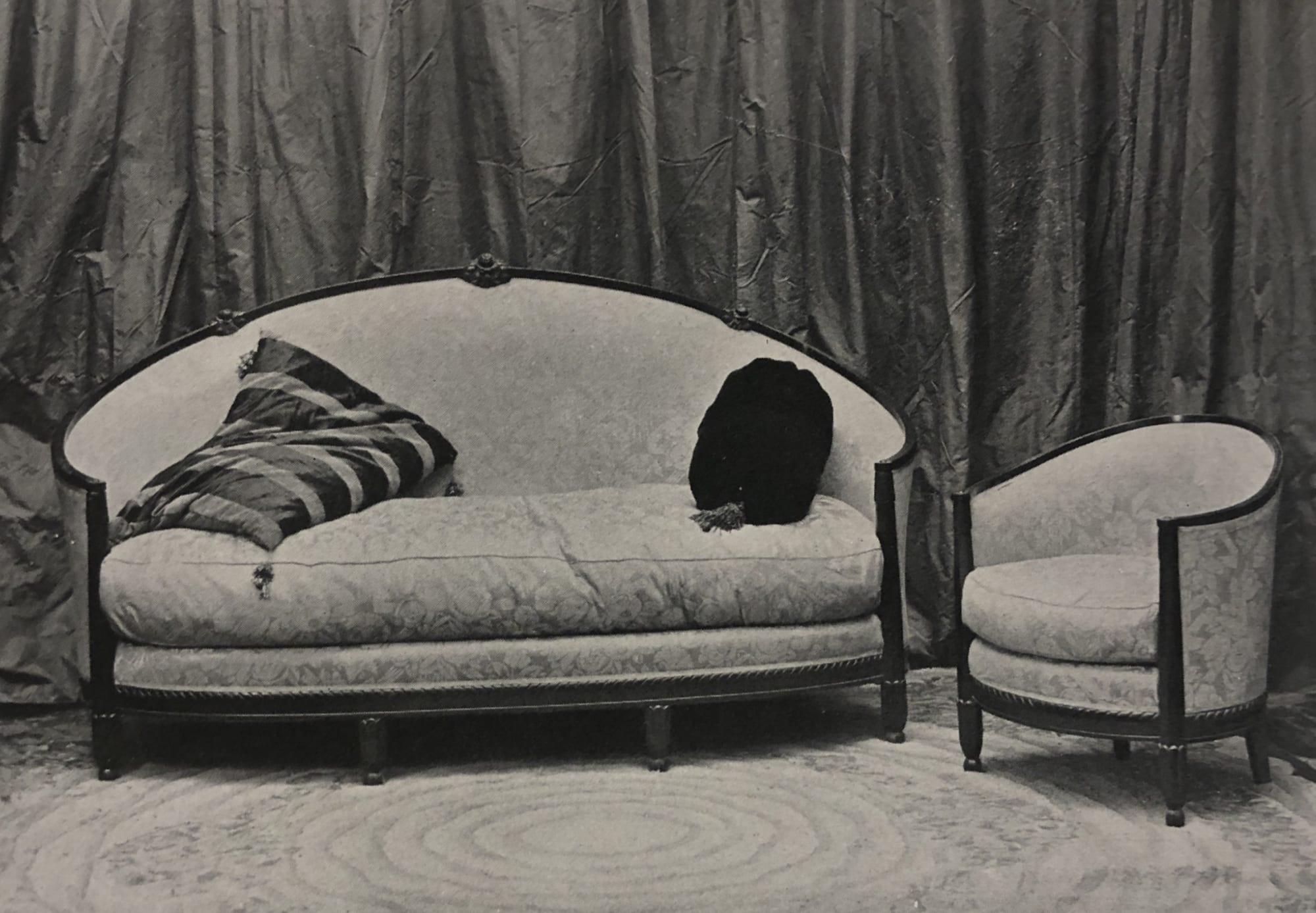 Art Deco seating room Paris, 1922