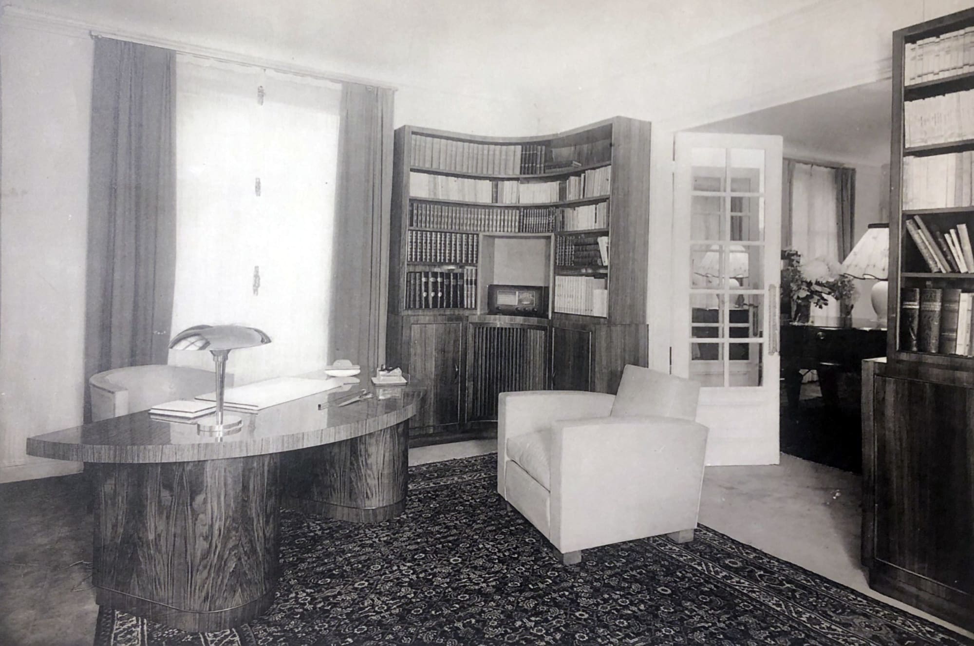 Maurice Rinck Art Deco Office Paris, 1932
