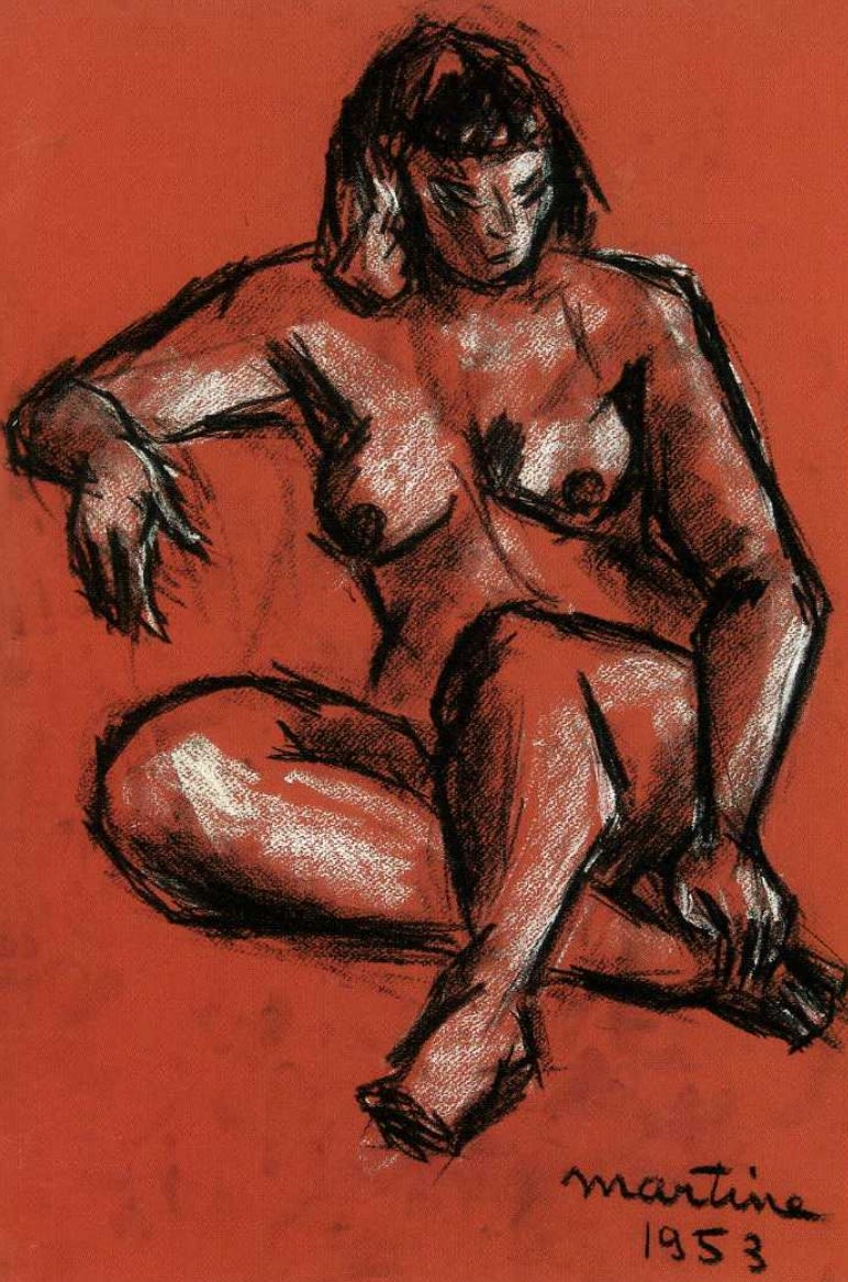 Martine Martine - Bronzes et Fusains