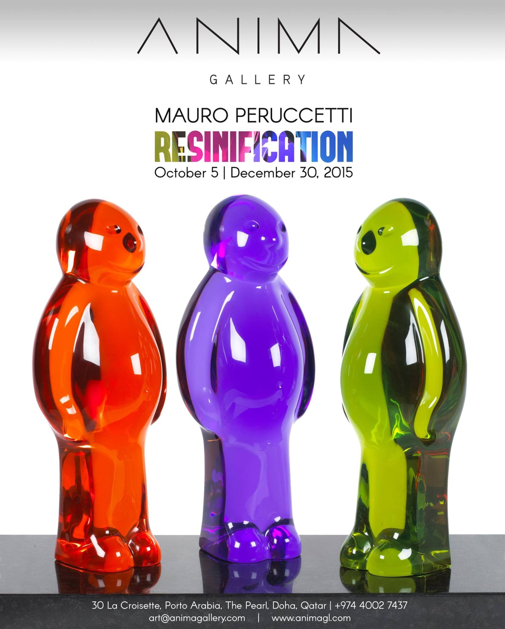 Mauro Perucchetti "Resinification"