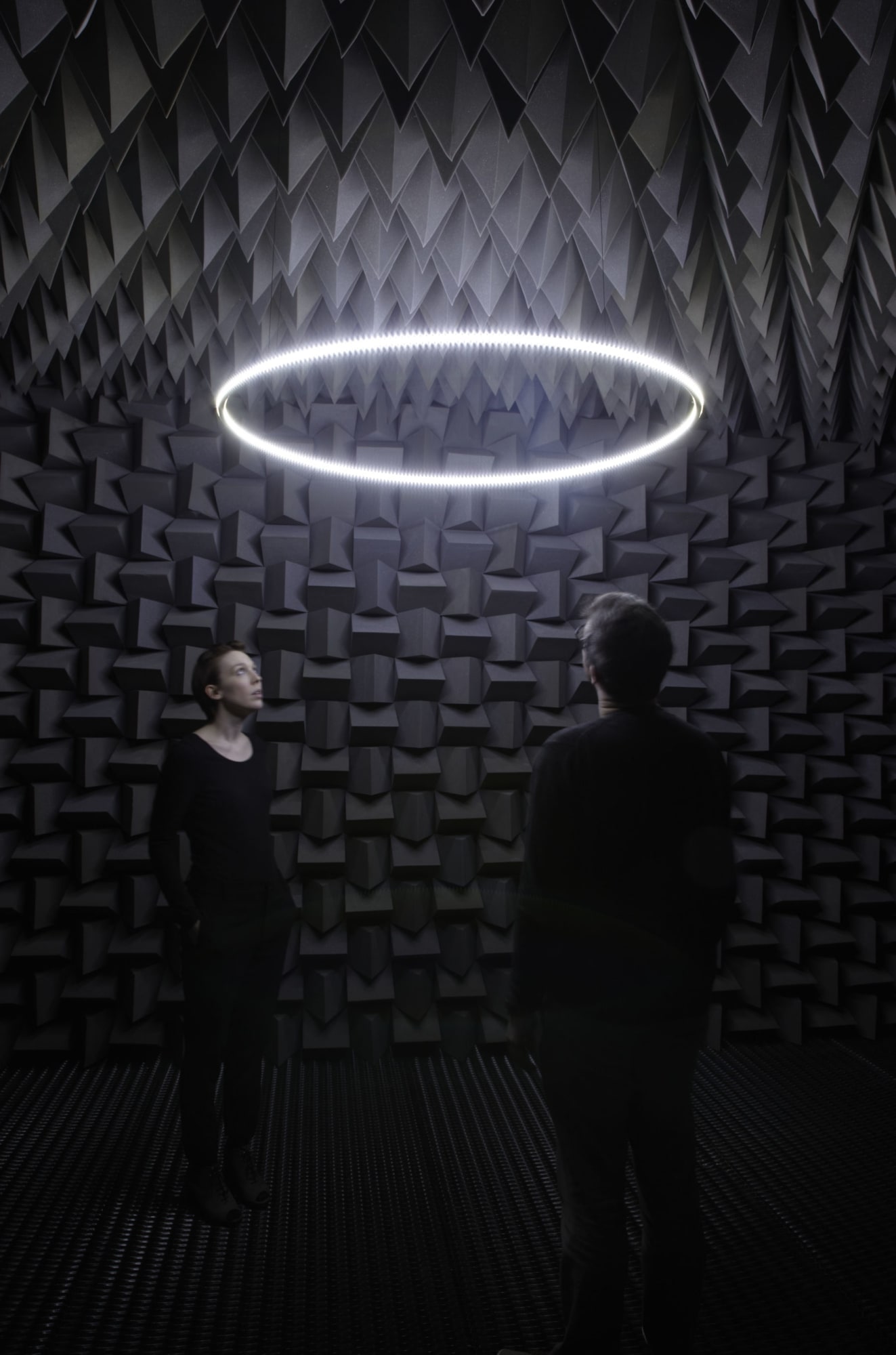 Haroon Mirza The National Apavilion of then and now (2011) | Photo: Omar Mirza Installation view Biennale di Venezia (2011) | Collection of the Museum of Modern Art MoMA, New York