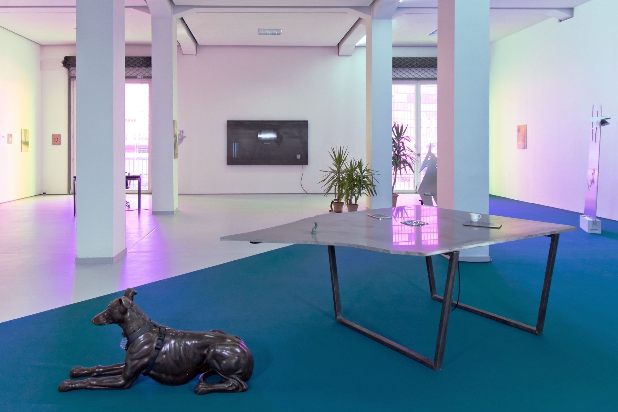 Installation view MYST ECON, Kai-10 Athena Foundation, Düsseldorf (2018) | Photo: NA&NE