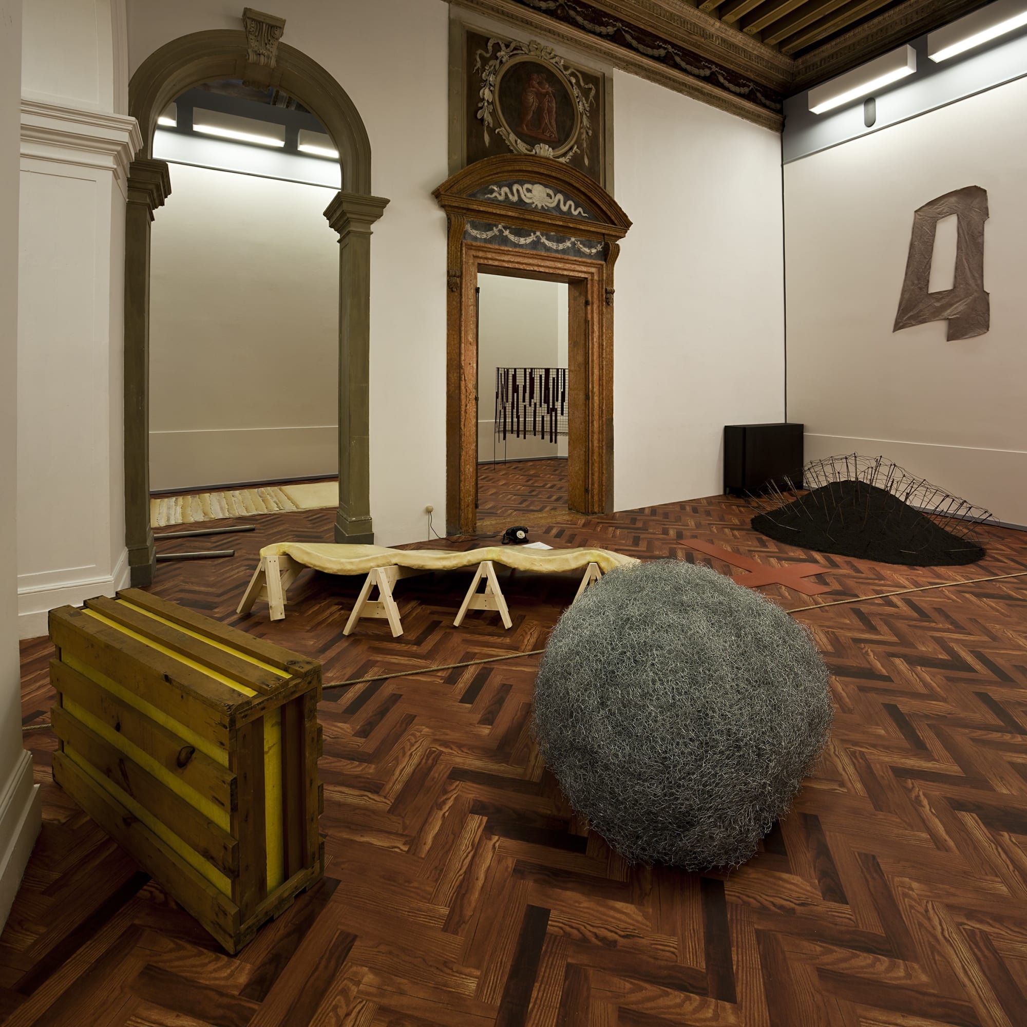 Installation view When Attitudes Become Form, Fondazione Prada, Venice (2013) | Photo: Attilio Marazano