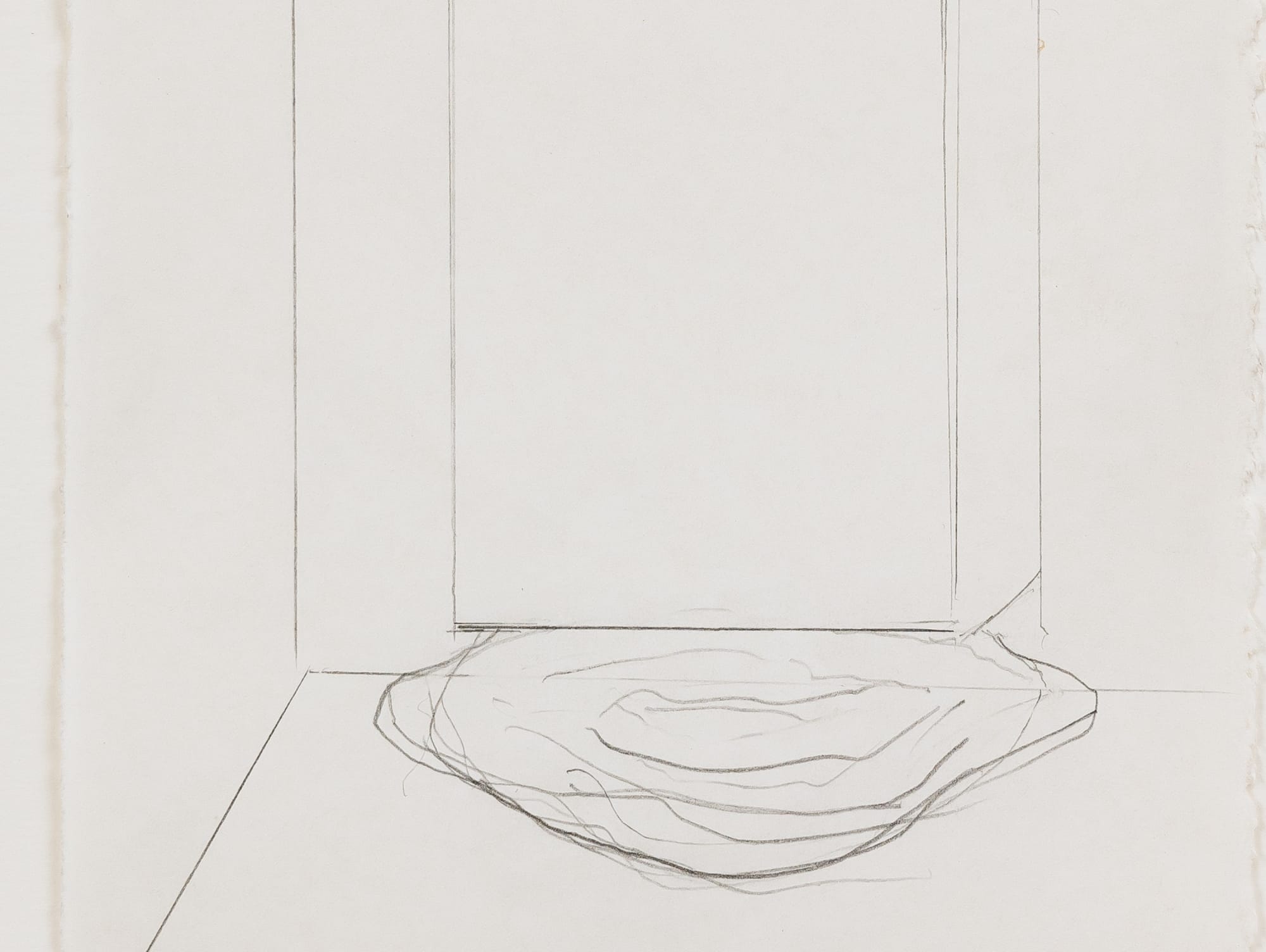 Gary Kuehn, Wall to Floor Melt Piece (1968)