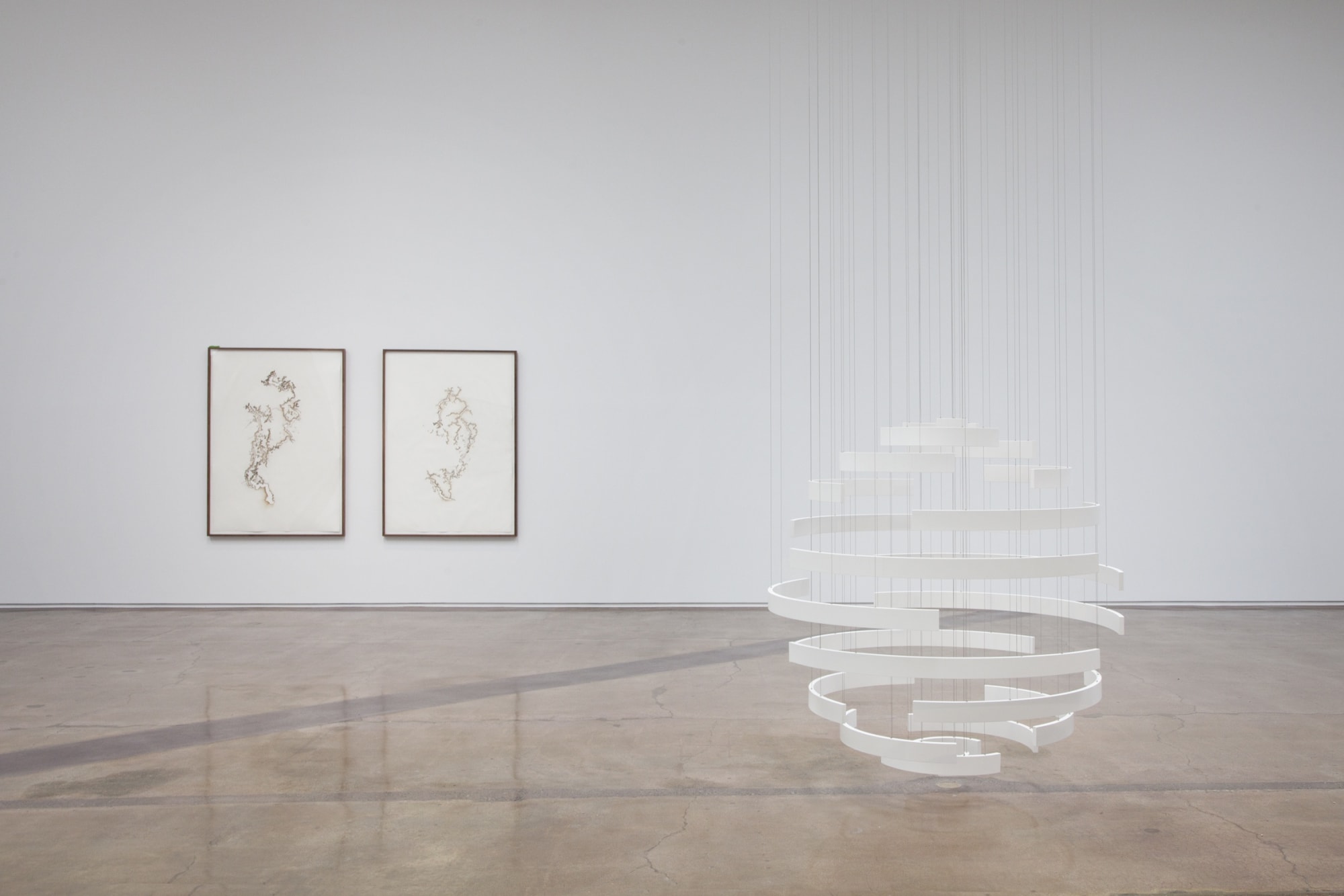 Installation view Cartography of Control, Kohn Gallery, Los Angeles (2015) | Photo: Studio Troika