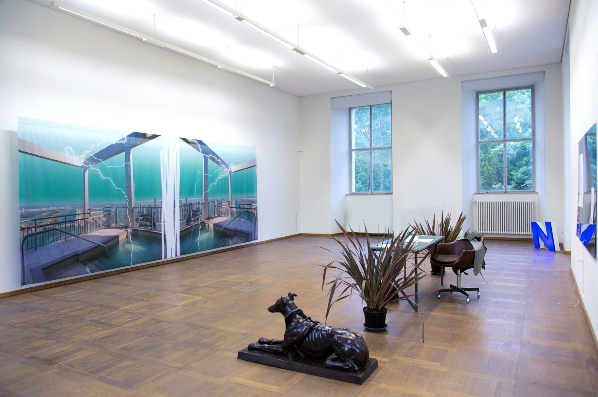 Installation view "Master and Scale", 2015